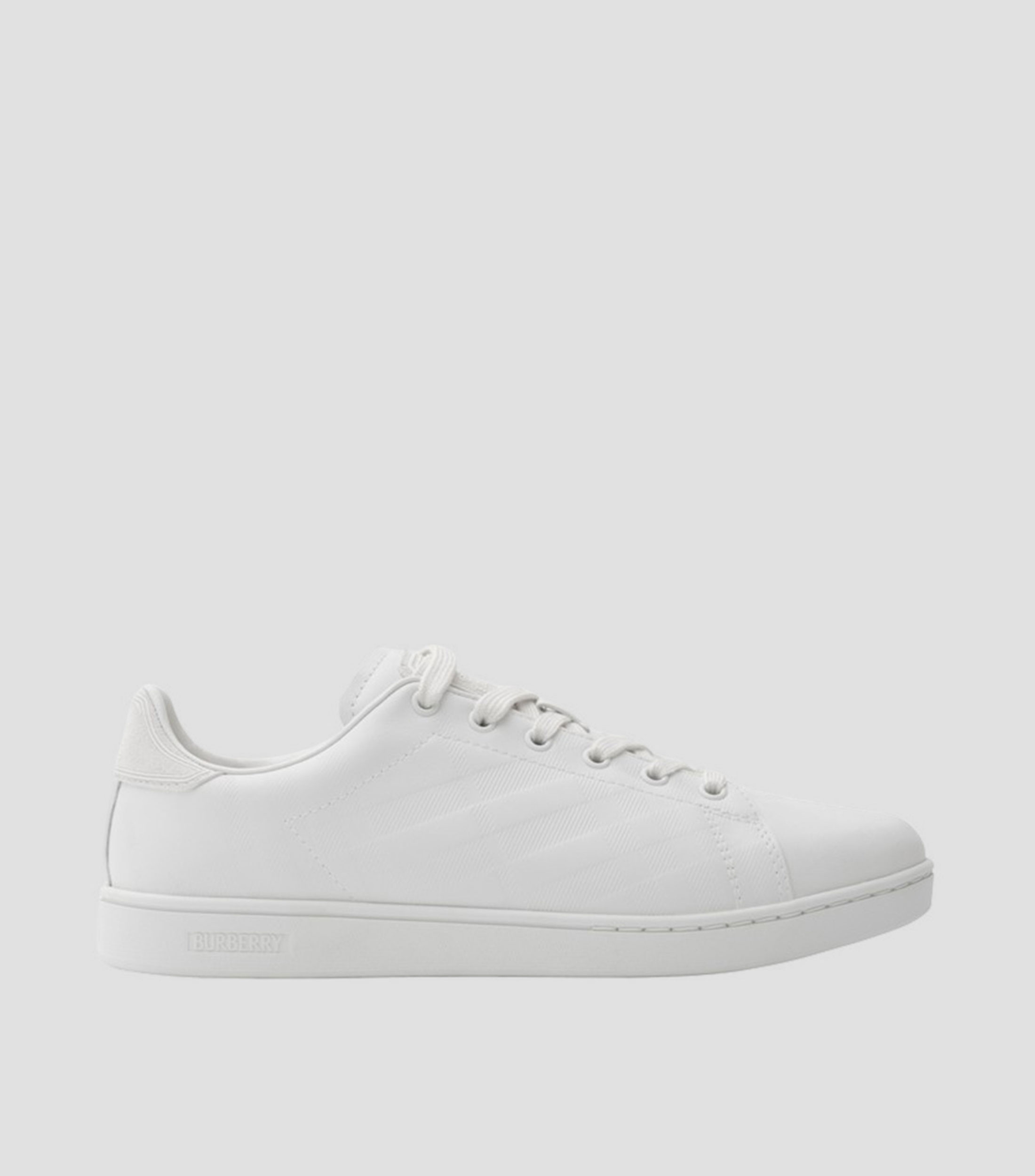 Tenis casuales Embossed Check Mujer
