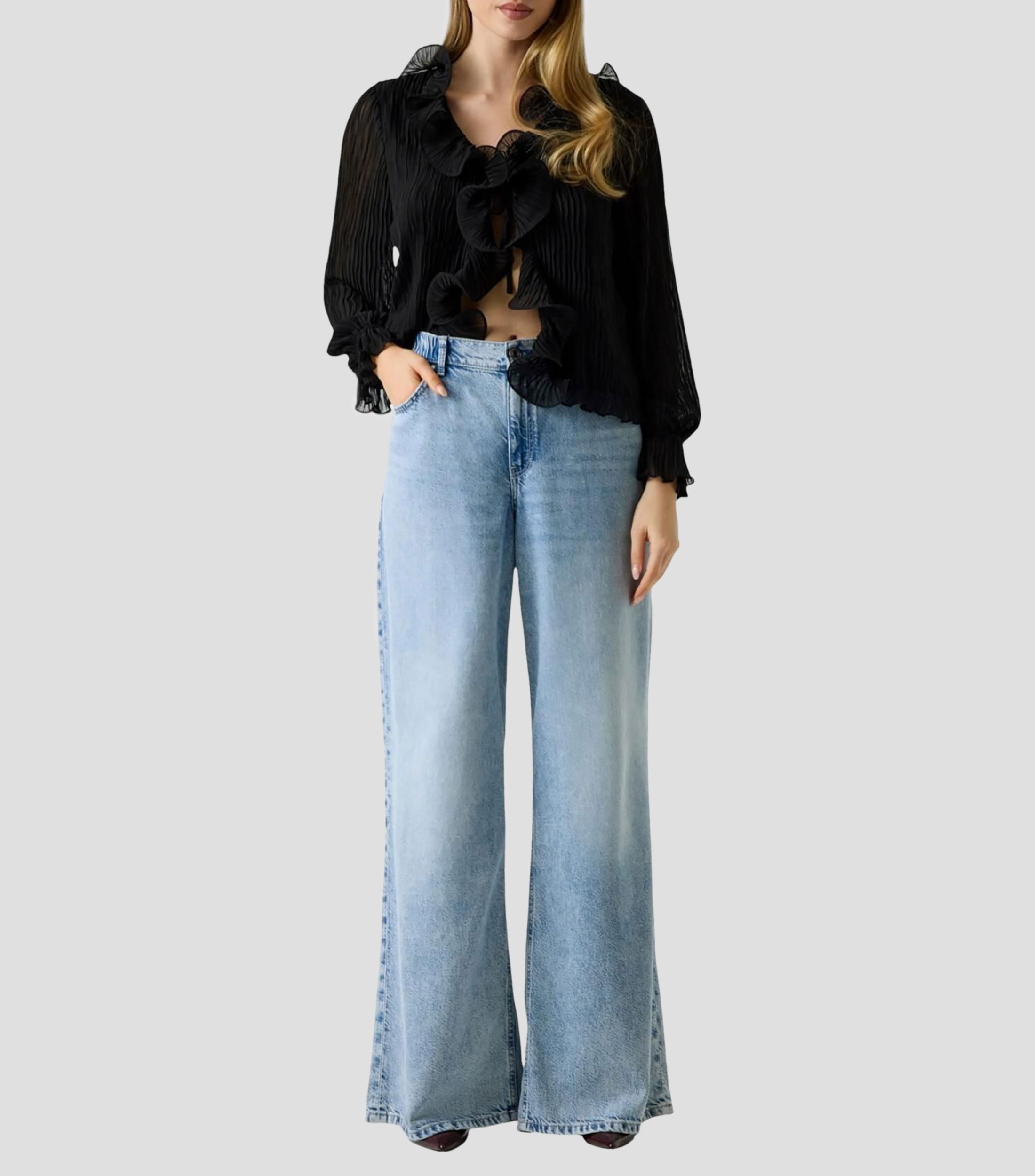 Jeans regular Mujer