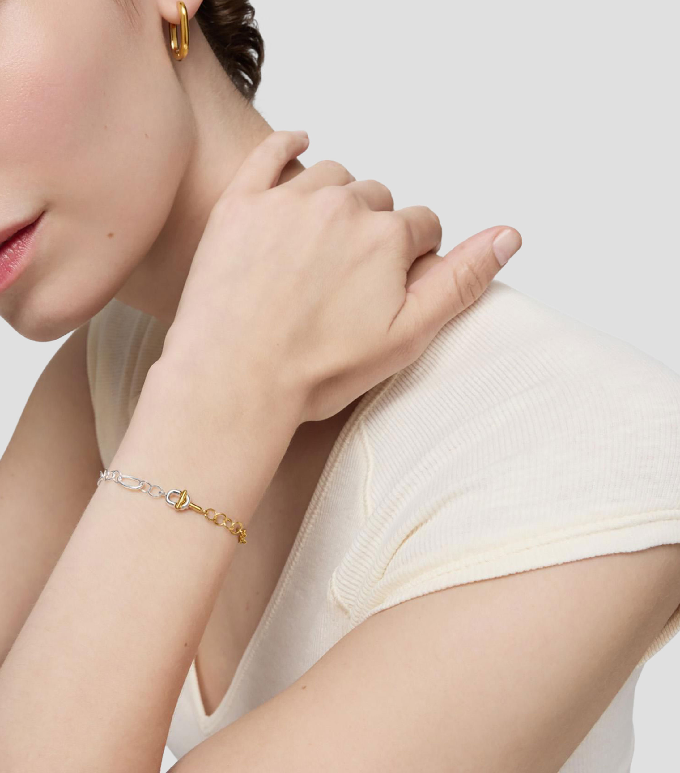 Pulsera en plata .925 Manifesto Mujer