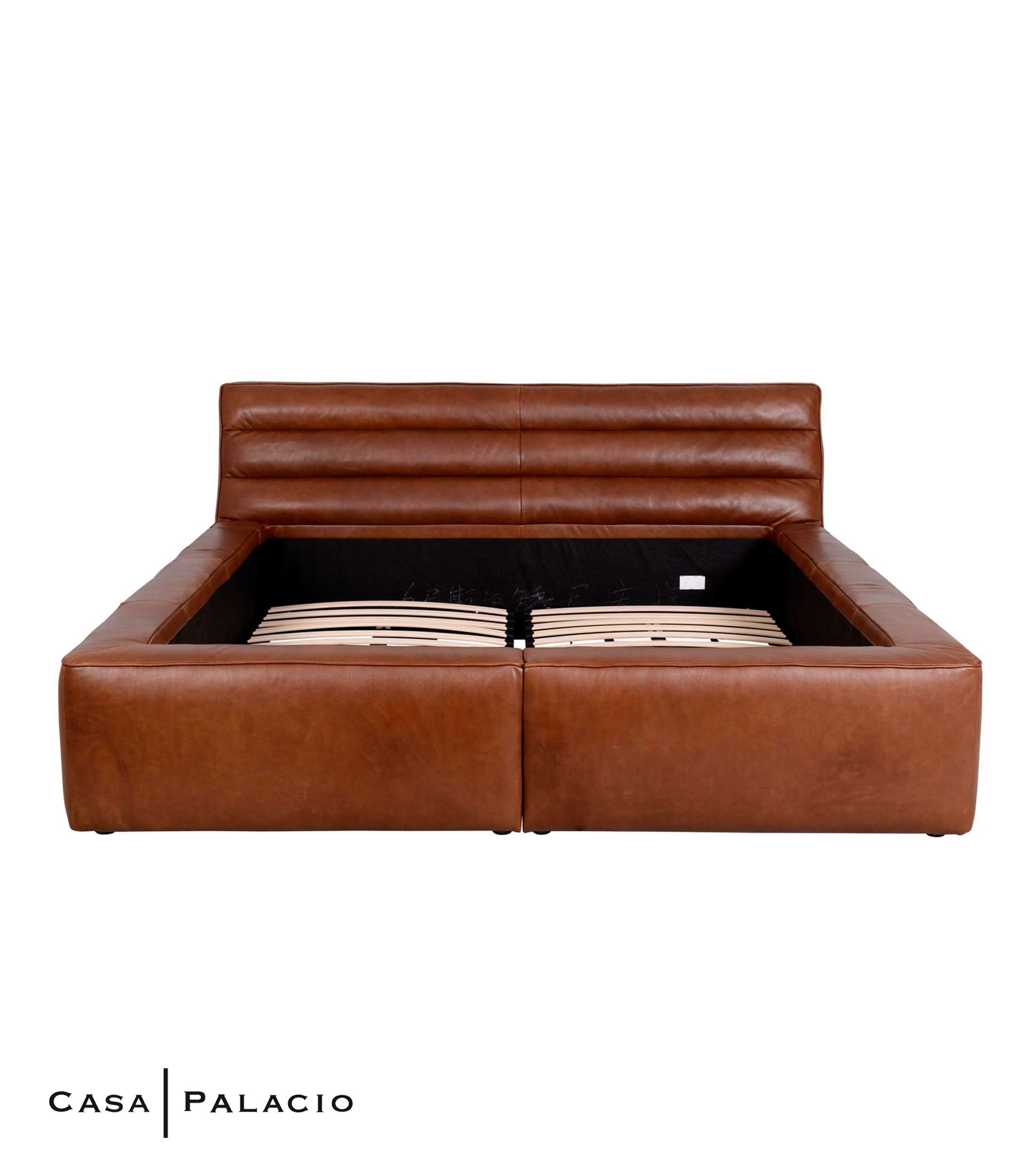Cama King Size Shabby en Piel