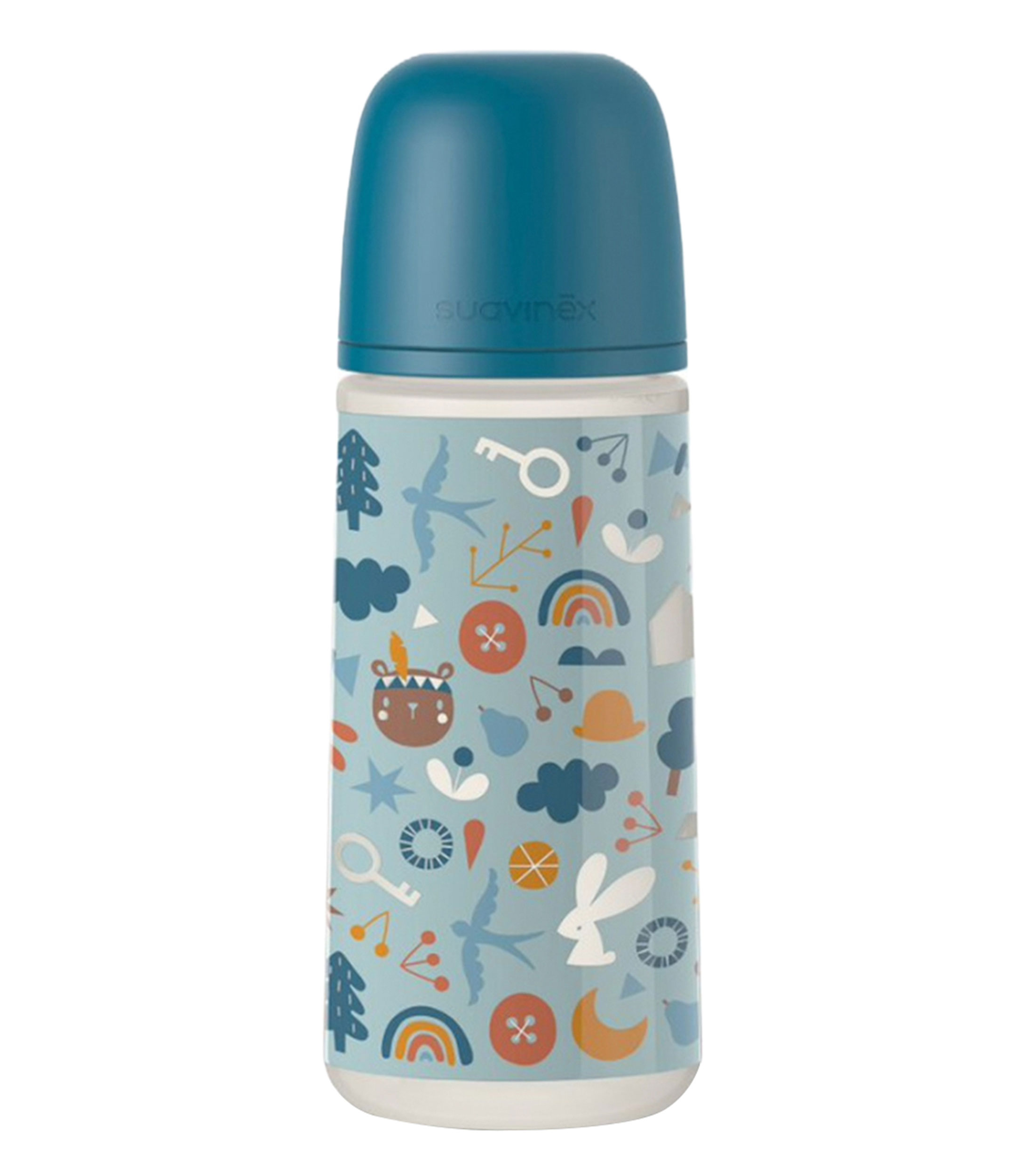 Biberon con tetina fisiologica SX Pro Forest de 360 ml