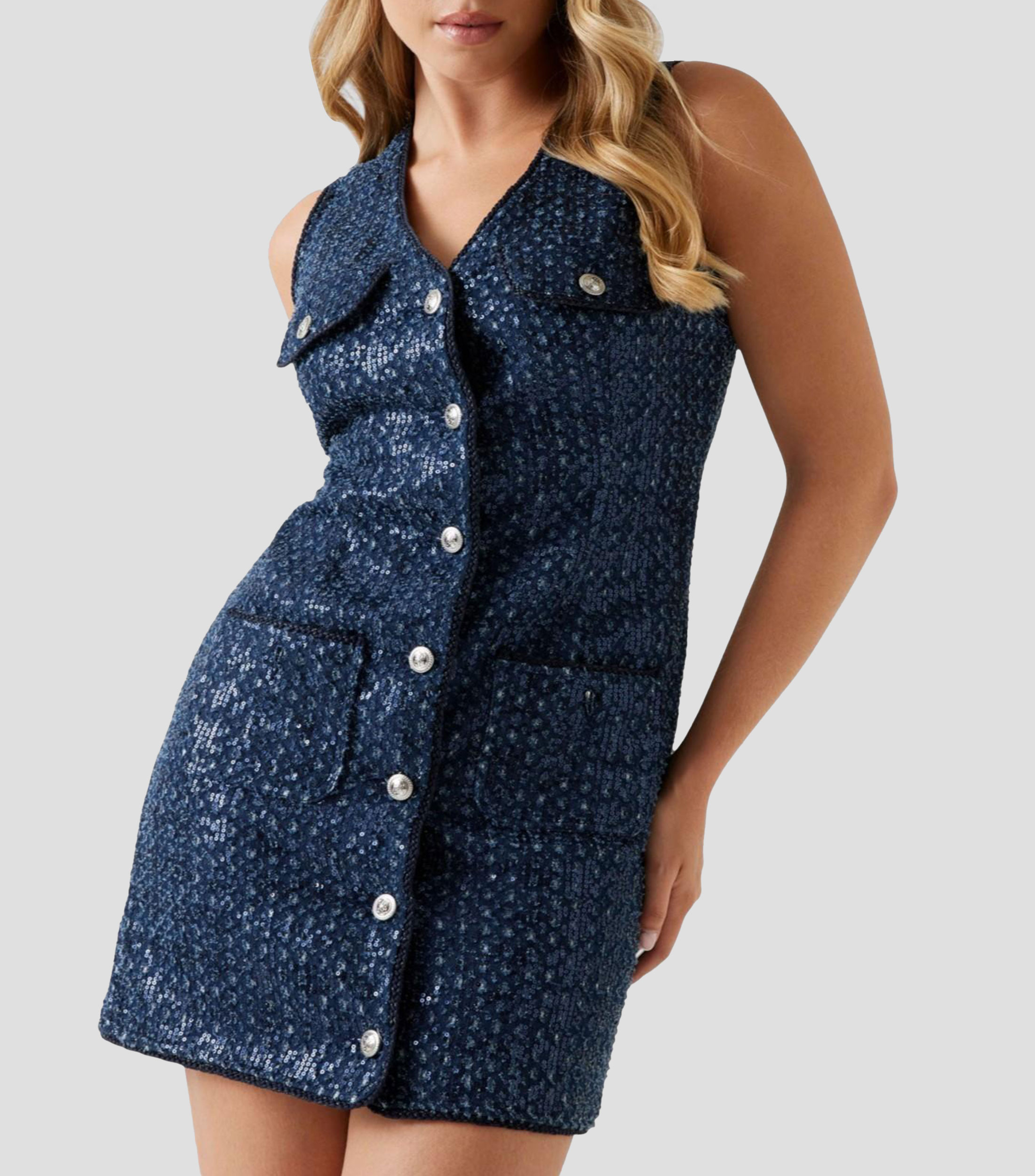 Vestido Corto Mujer