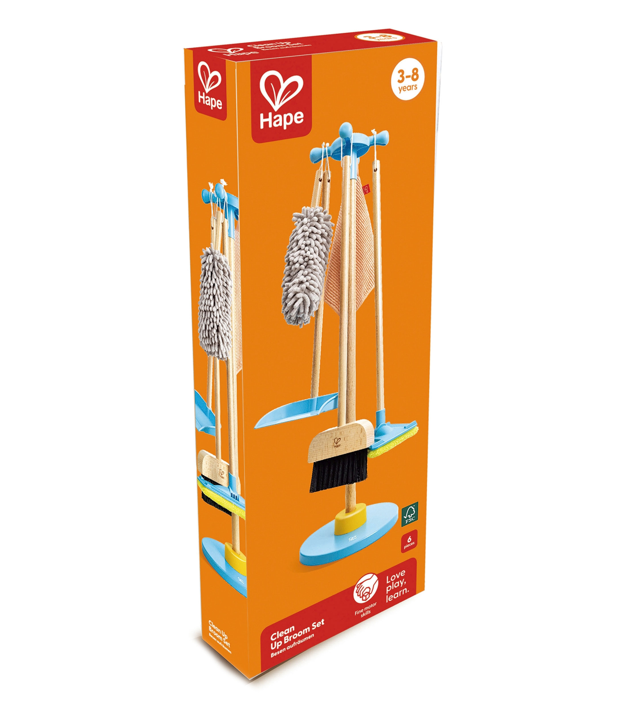 Hape Juego de limpieza con escoba
