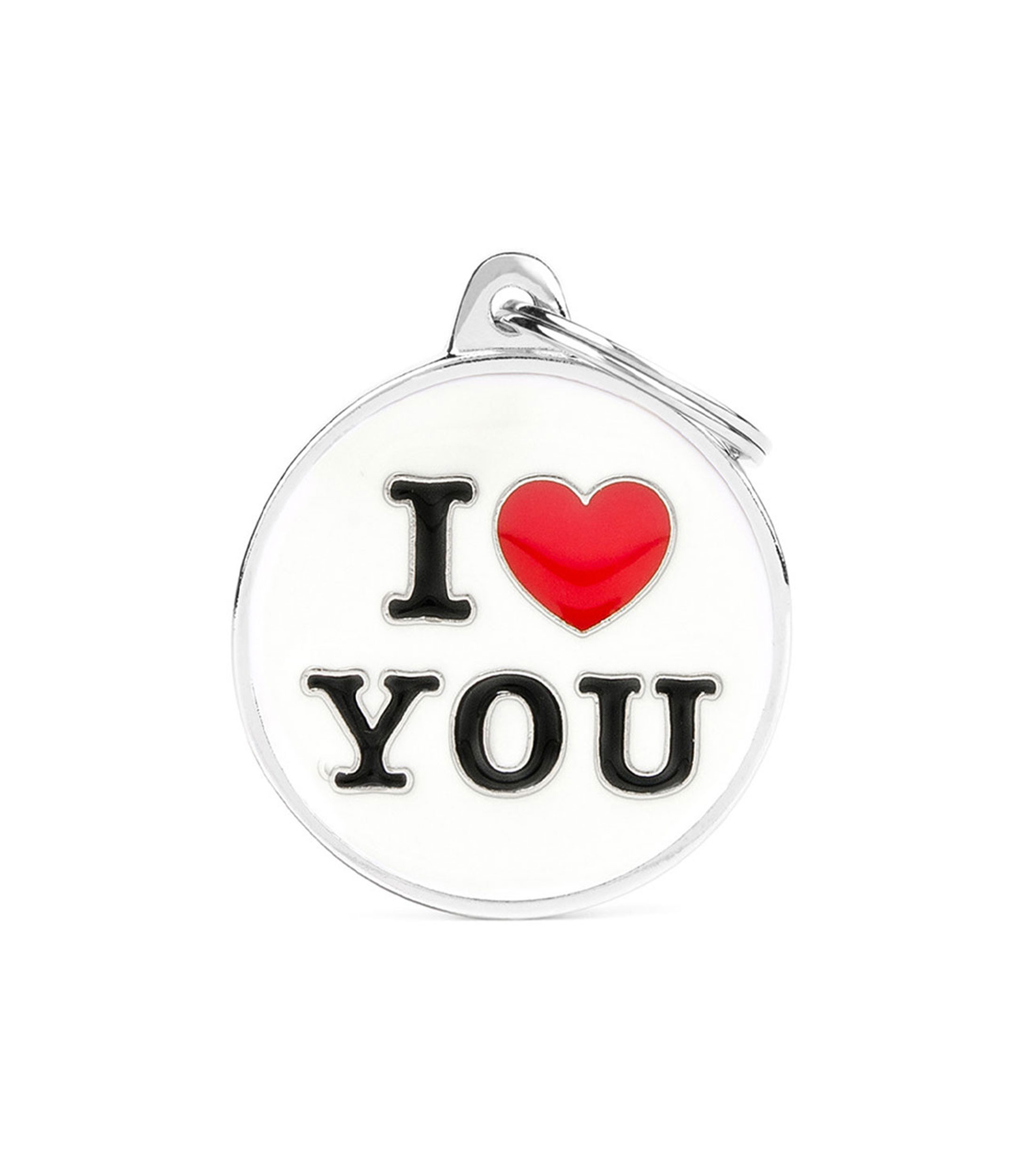 Placa para Mascota Charms en metal
