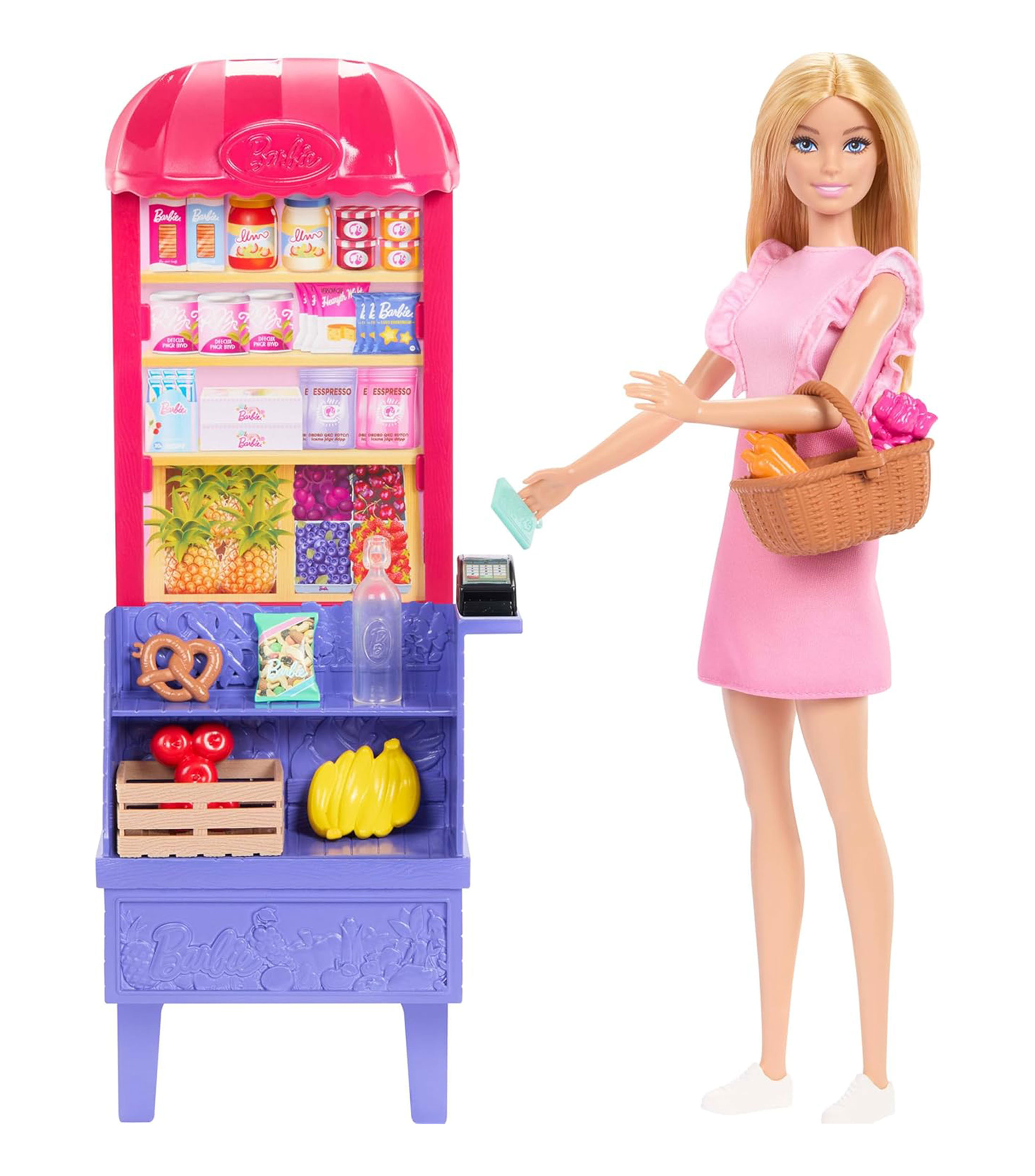 Set Barbie Malibu en el Supermercado