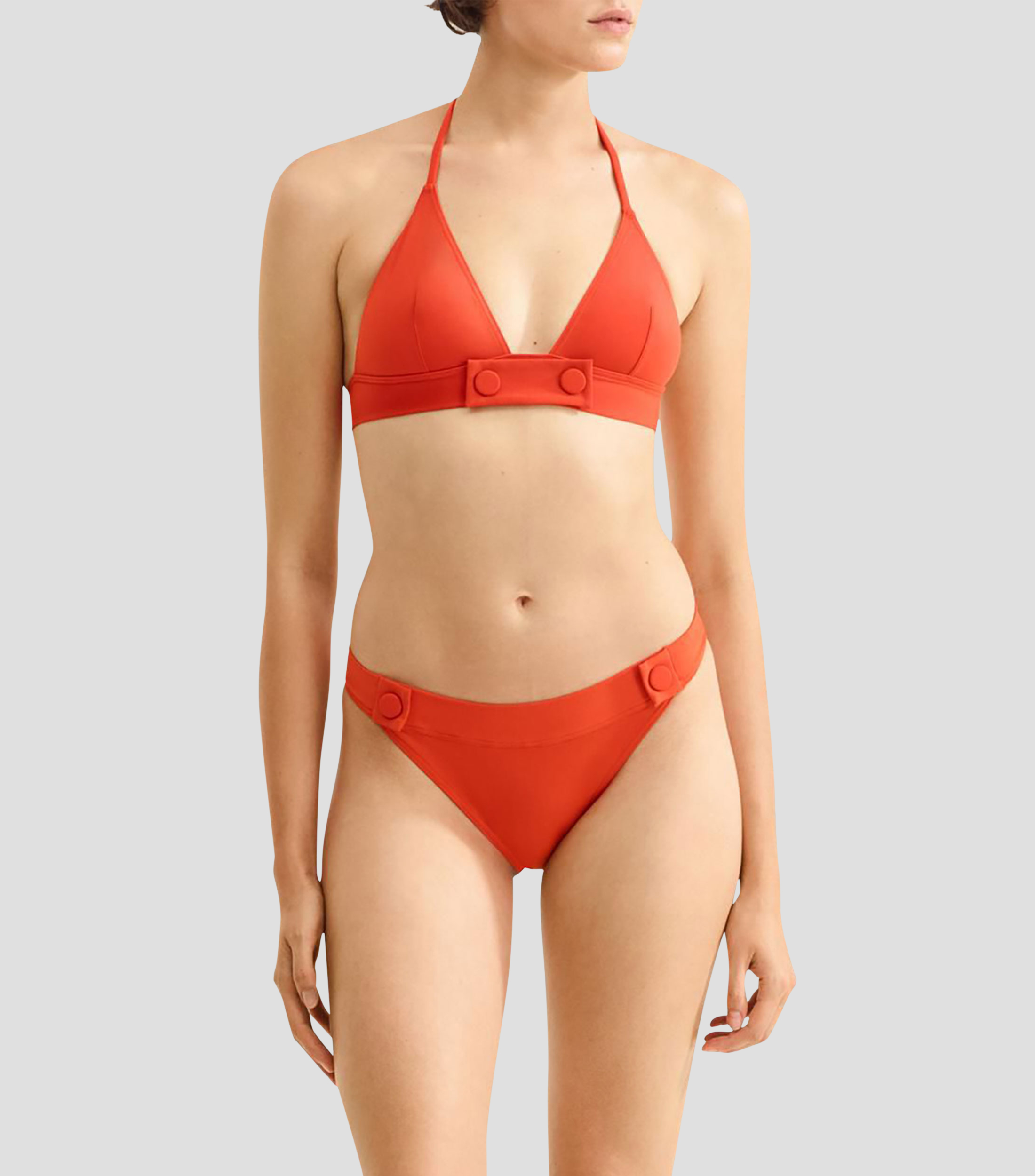 Bikini Top Triangular Bord Mujer