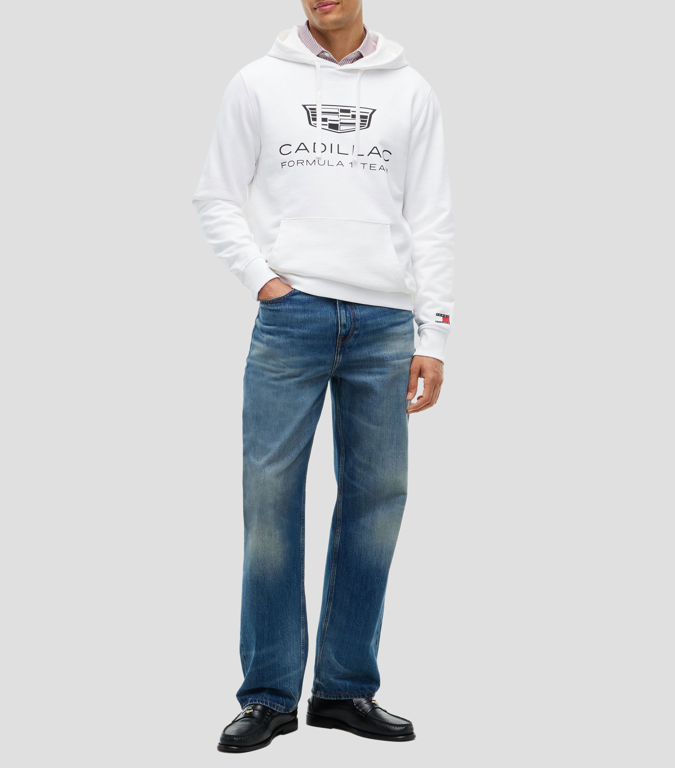 Sudadera con capucha estampado Hombre
