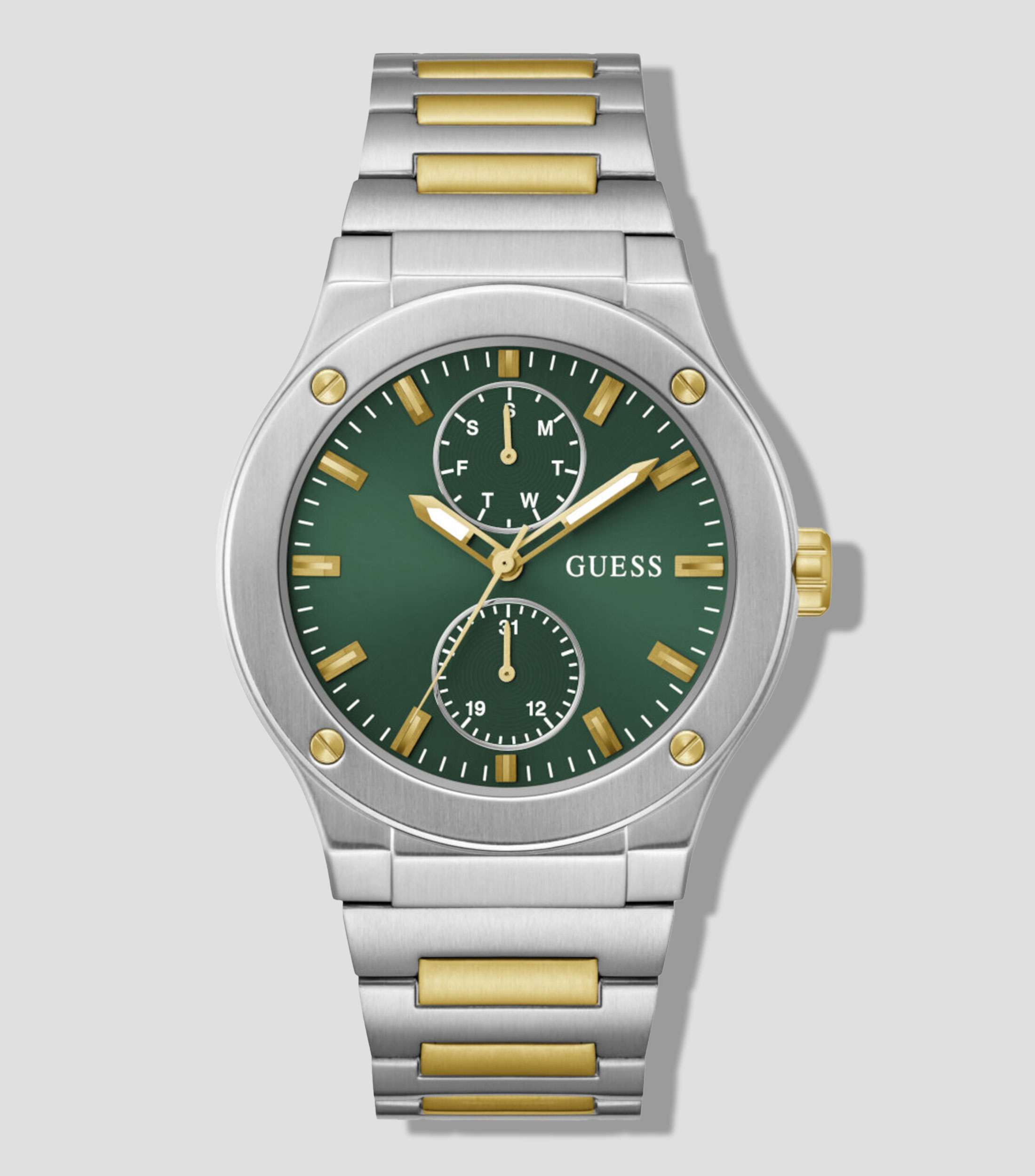Reloj para Hombre Jet Casual Plateado, Dorado