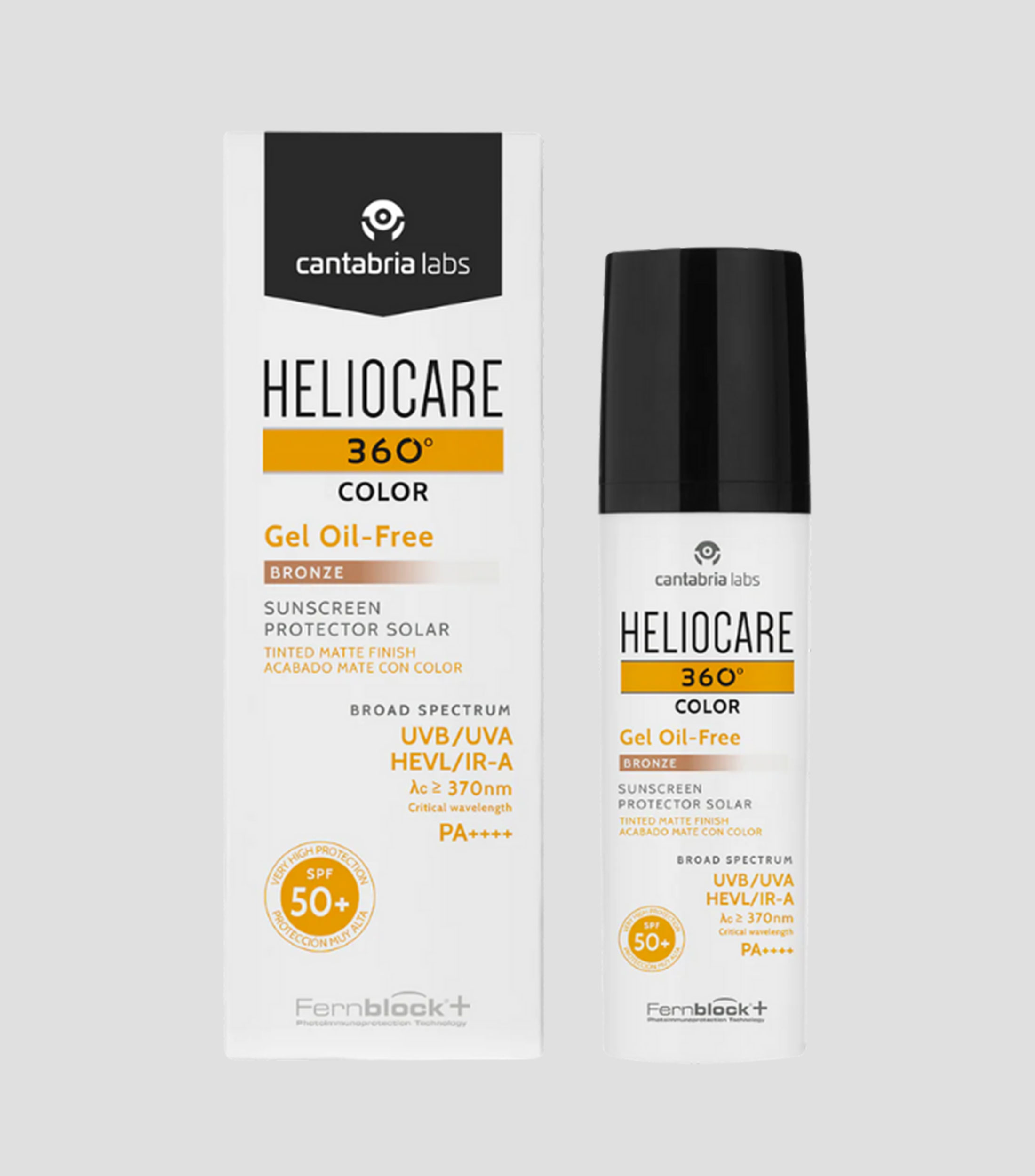 Protector solar Color Gel Oil-Free SPF 50+, 50 ml