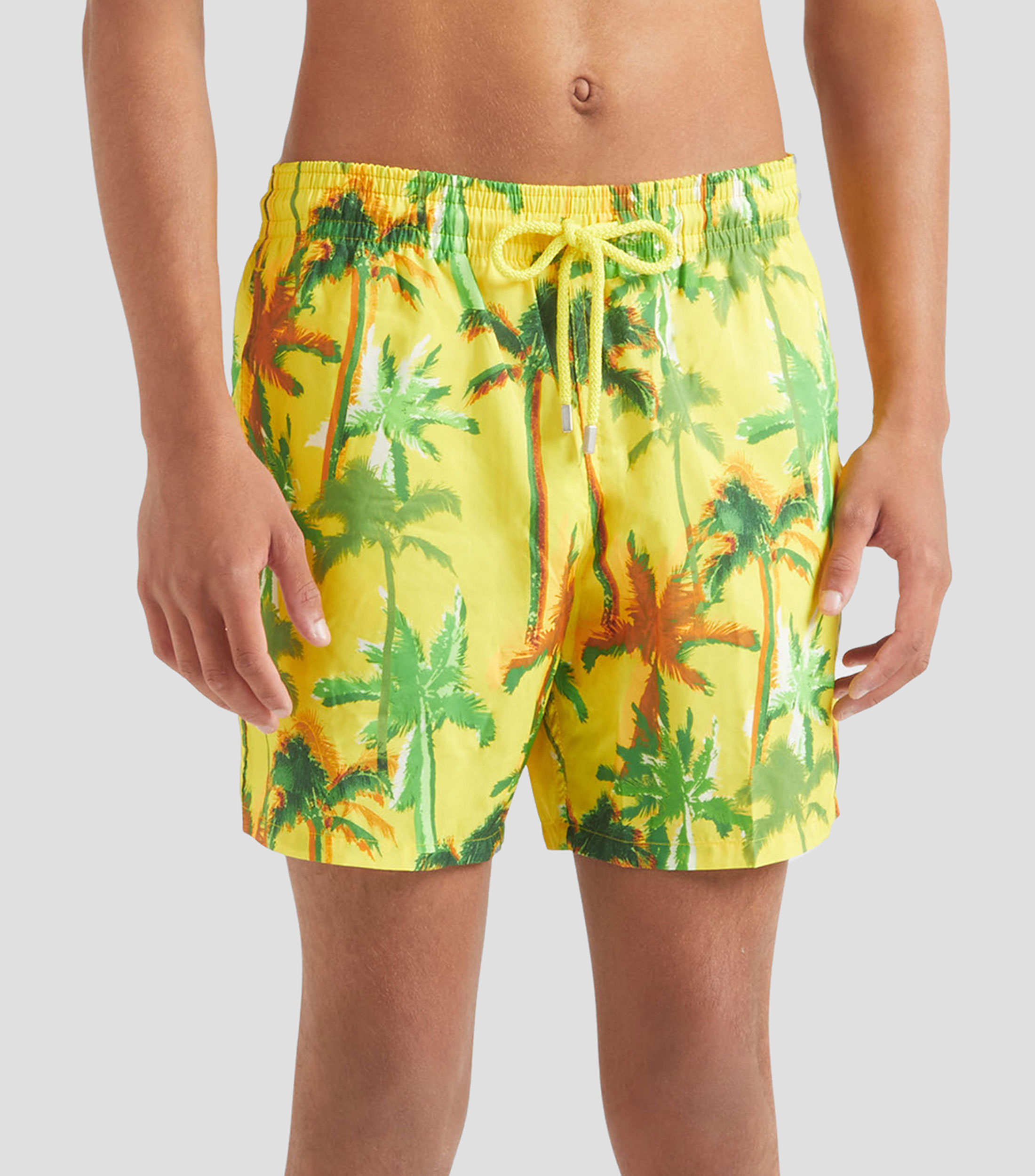 Traje de bano corto estampado Hombre