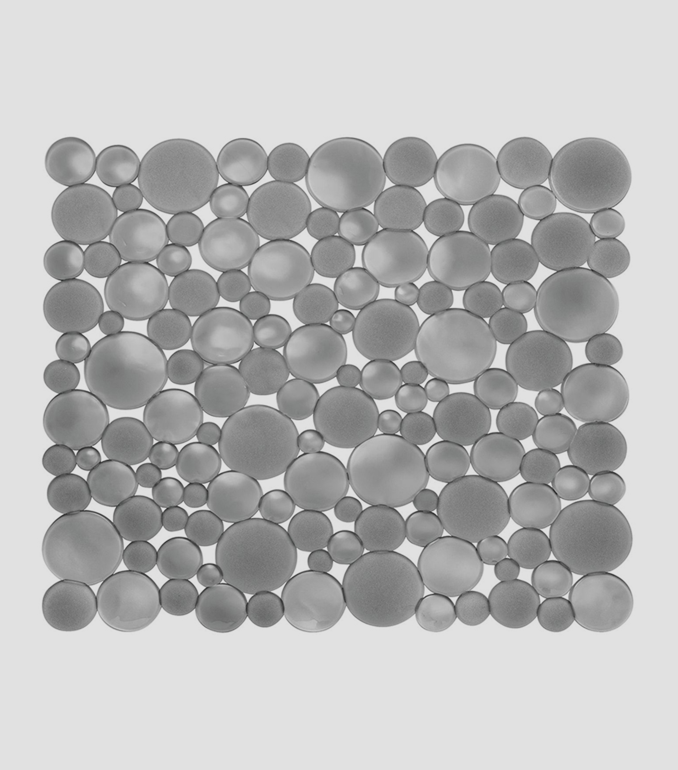 Tapete para tarja Bubbli Gris en material sintético