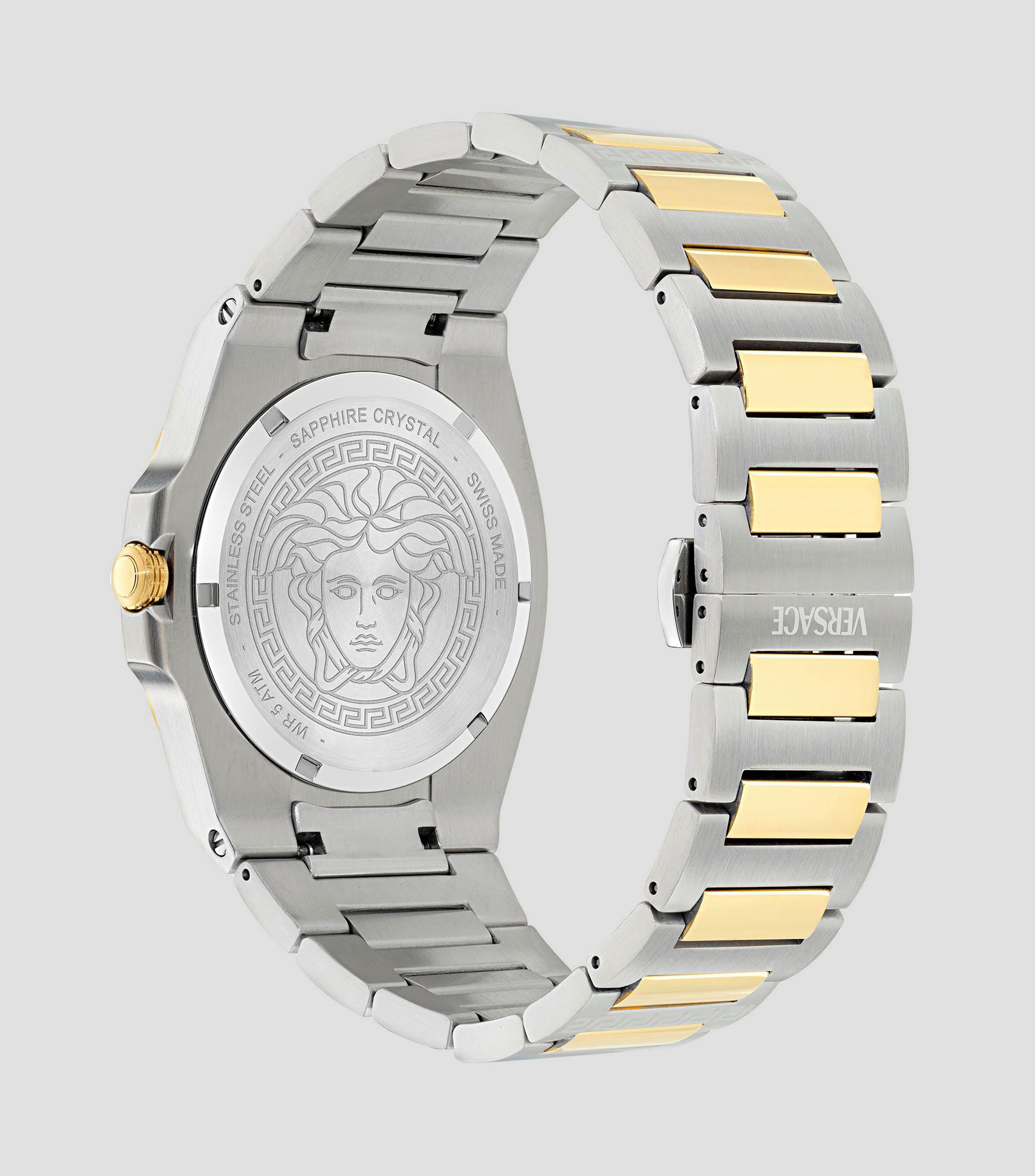 Reloj para Hombre Tolomeo casual plateado, dorado, verde