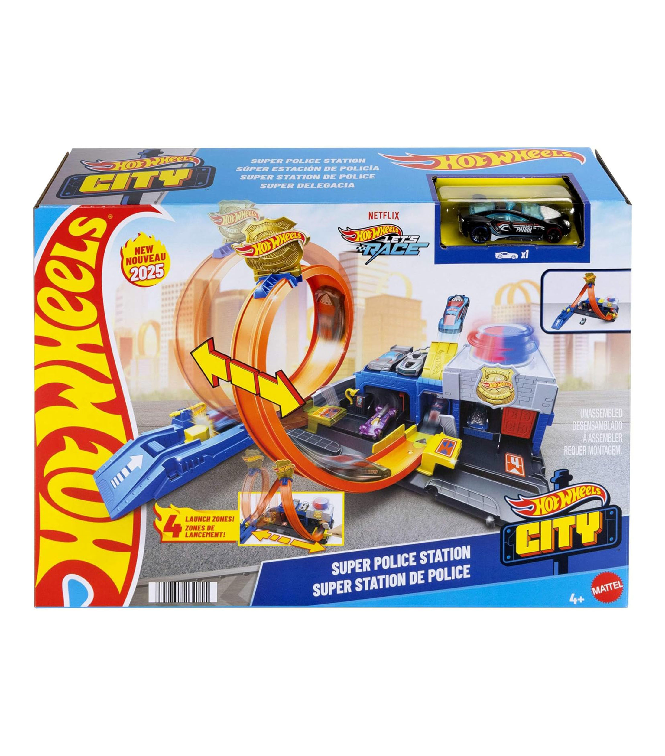 HOT WHEELS SUPER ESTACION POLICIA