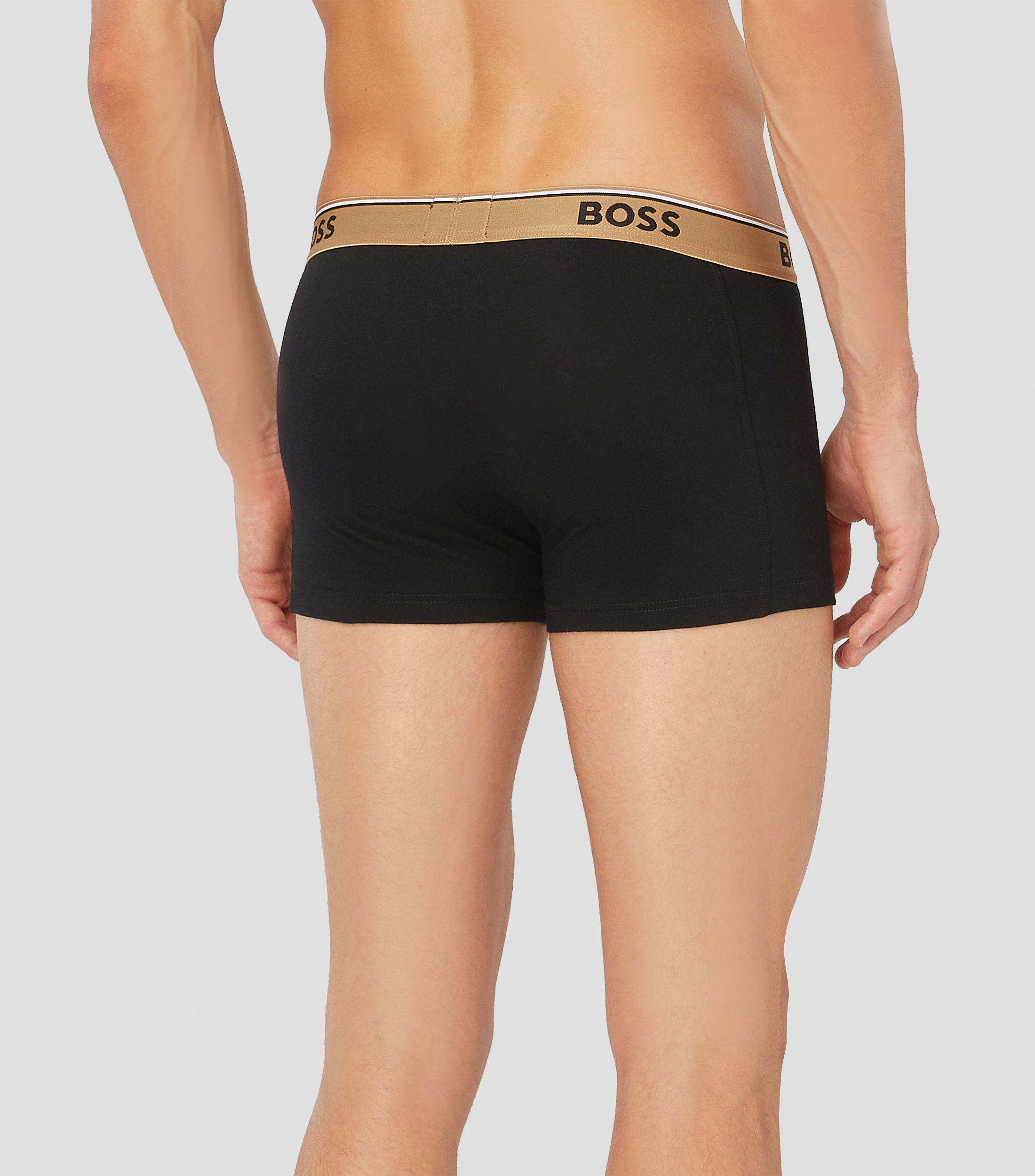 Set 3 Bóxers liso Hombre