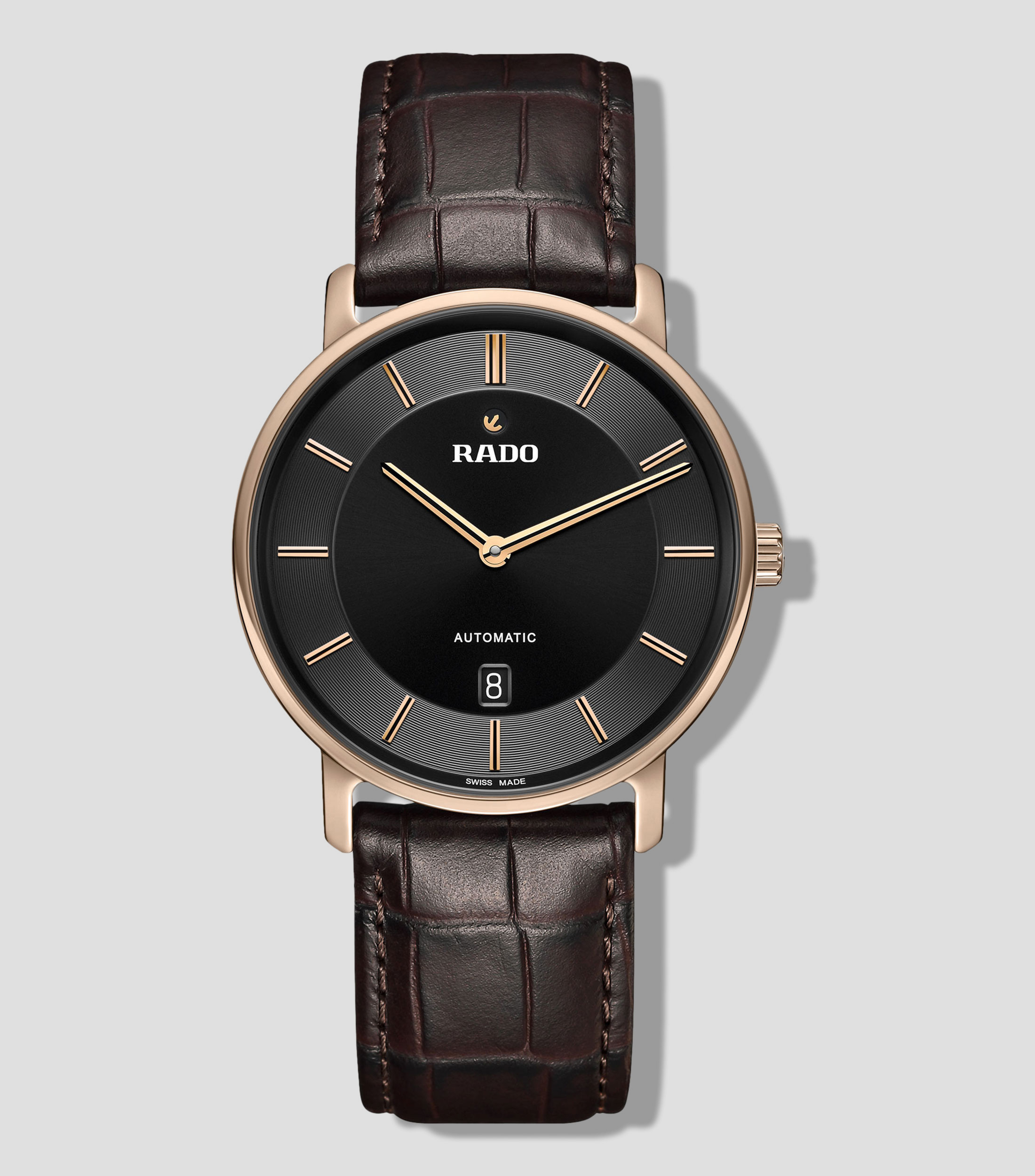 Reloj para Hombre Automático DiaMaster Thinline Classic Carátula Negra