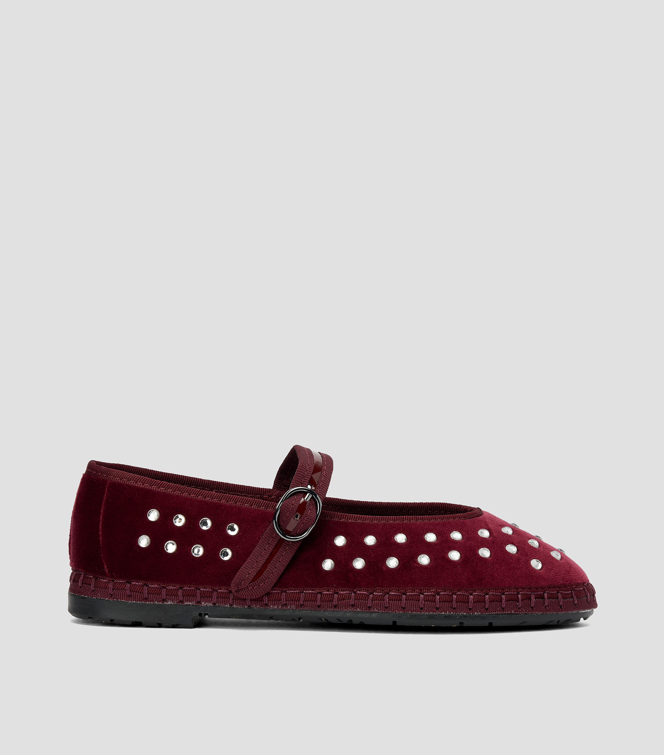 Flats con pedrería Mujer