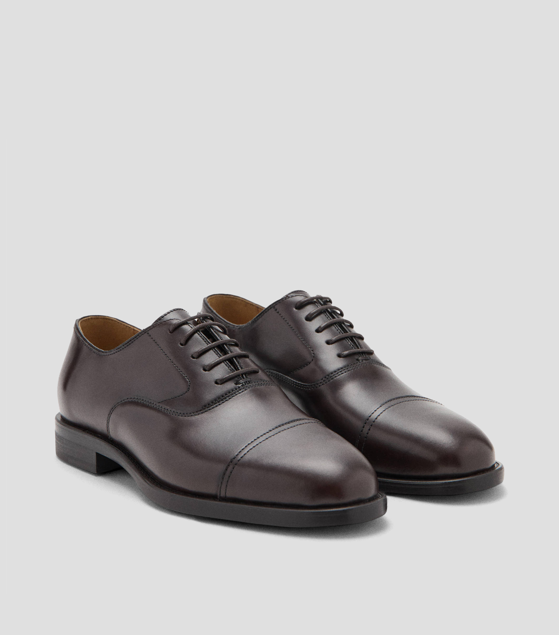 Zapatos de vestir Oxford en piel de bovino Hombre