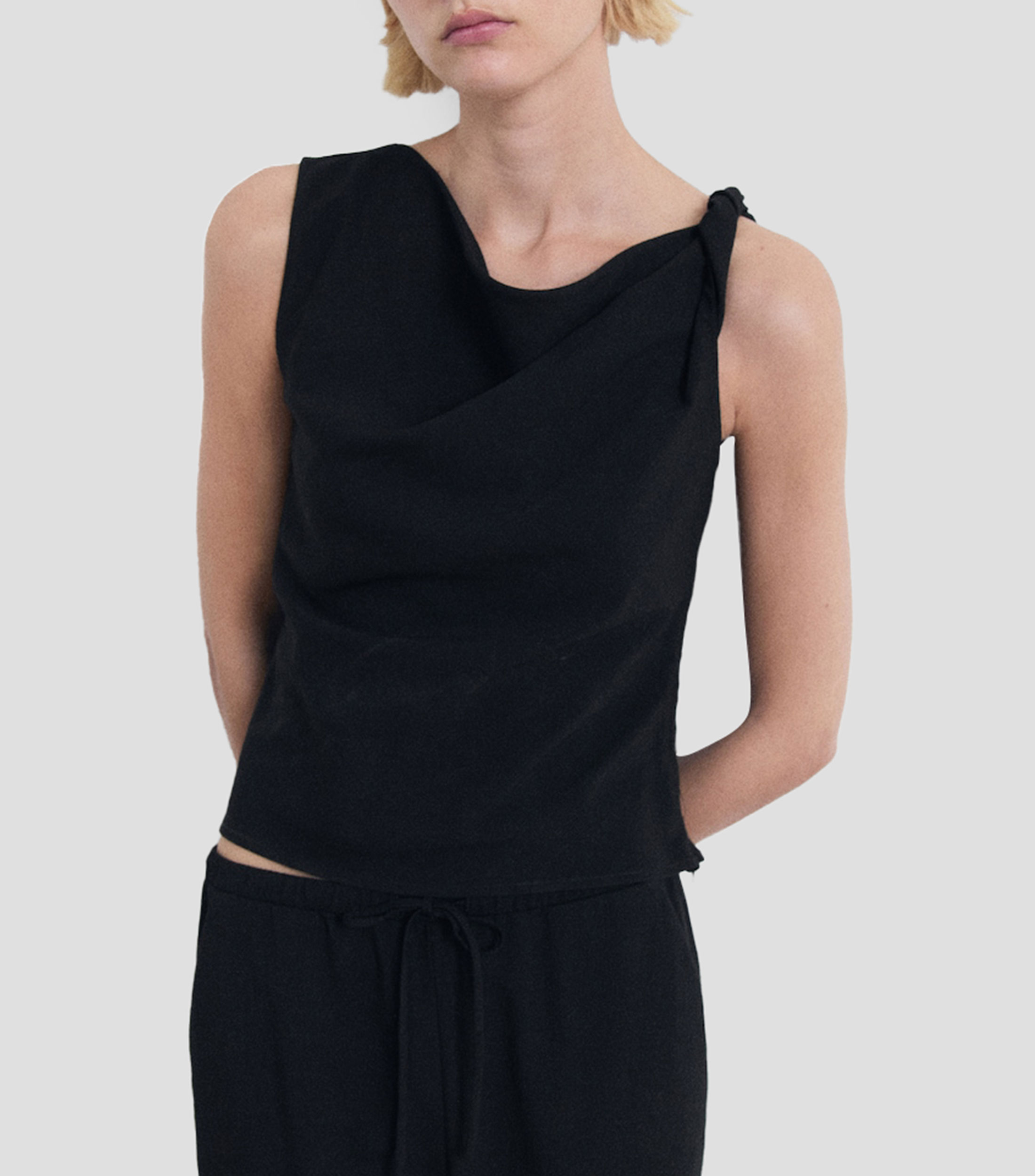 Top liso Mujer