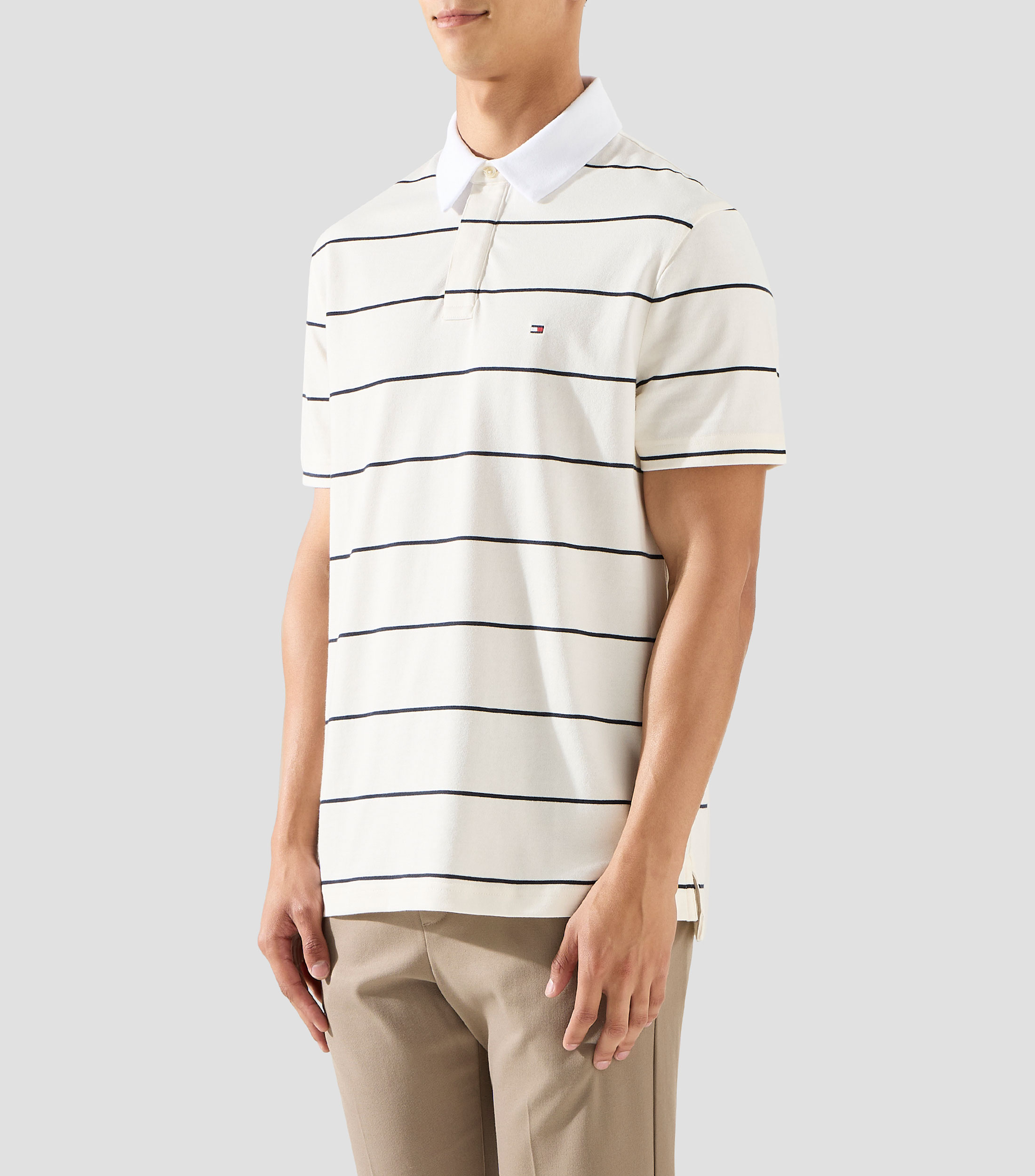 Playera Tipo Polo Manga Corta Hombre