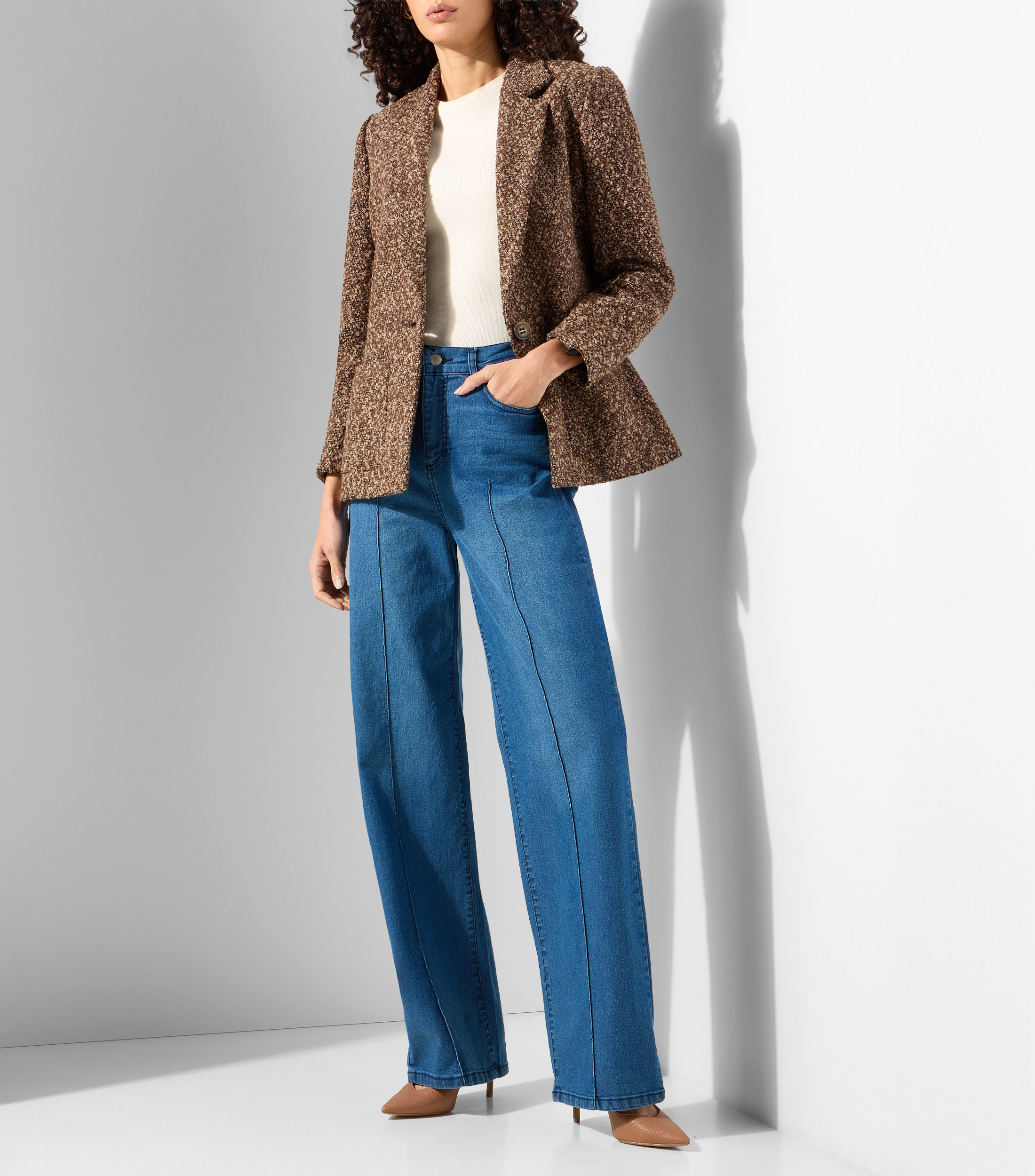 Jeans Recto Mujer