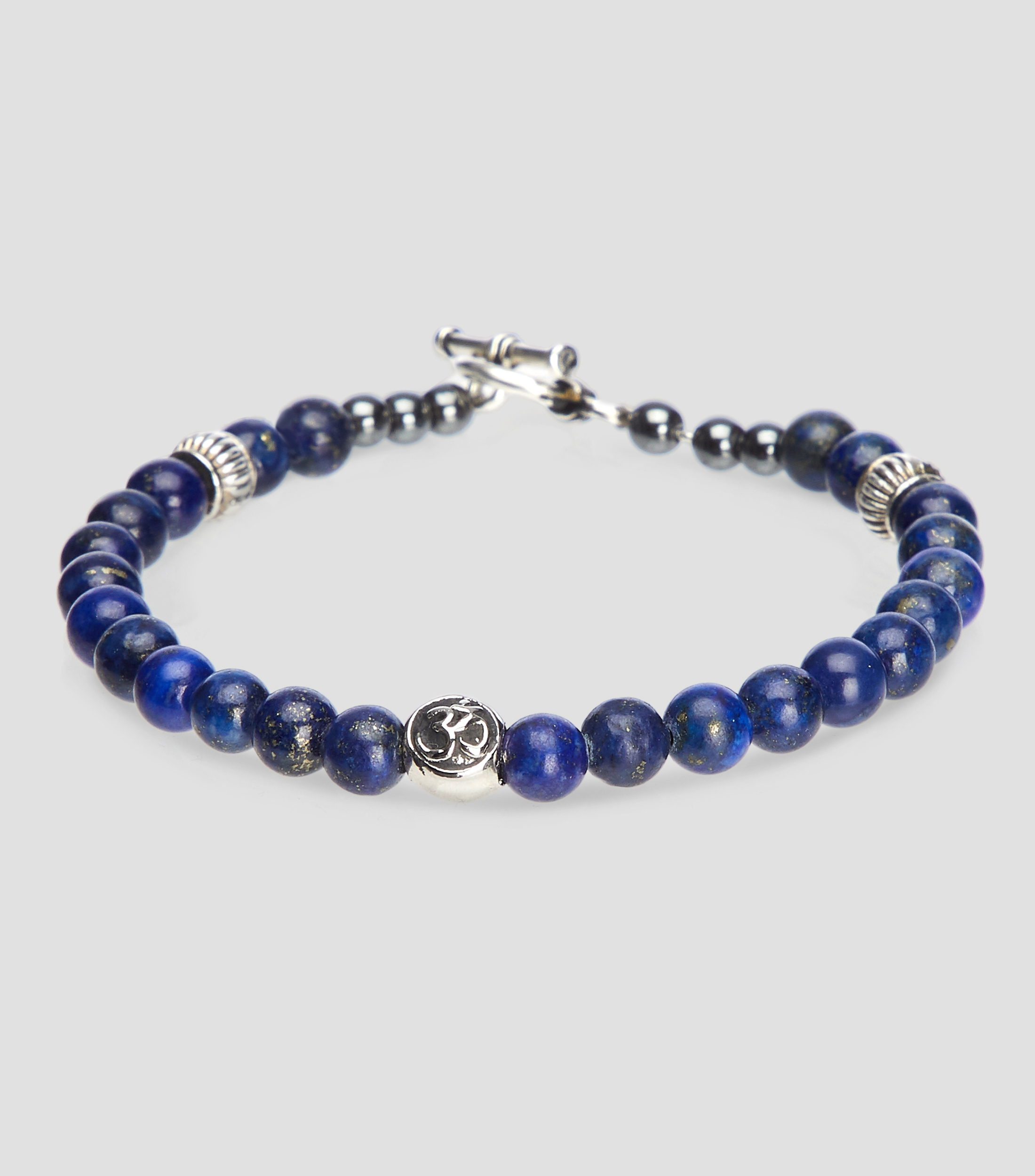 Pulsera con lapislázuli Hombre