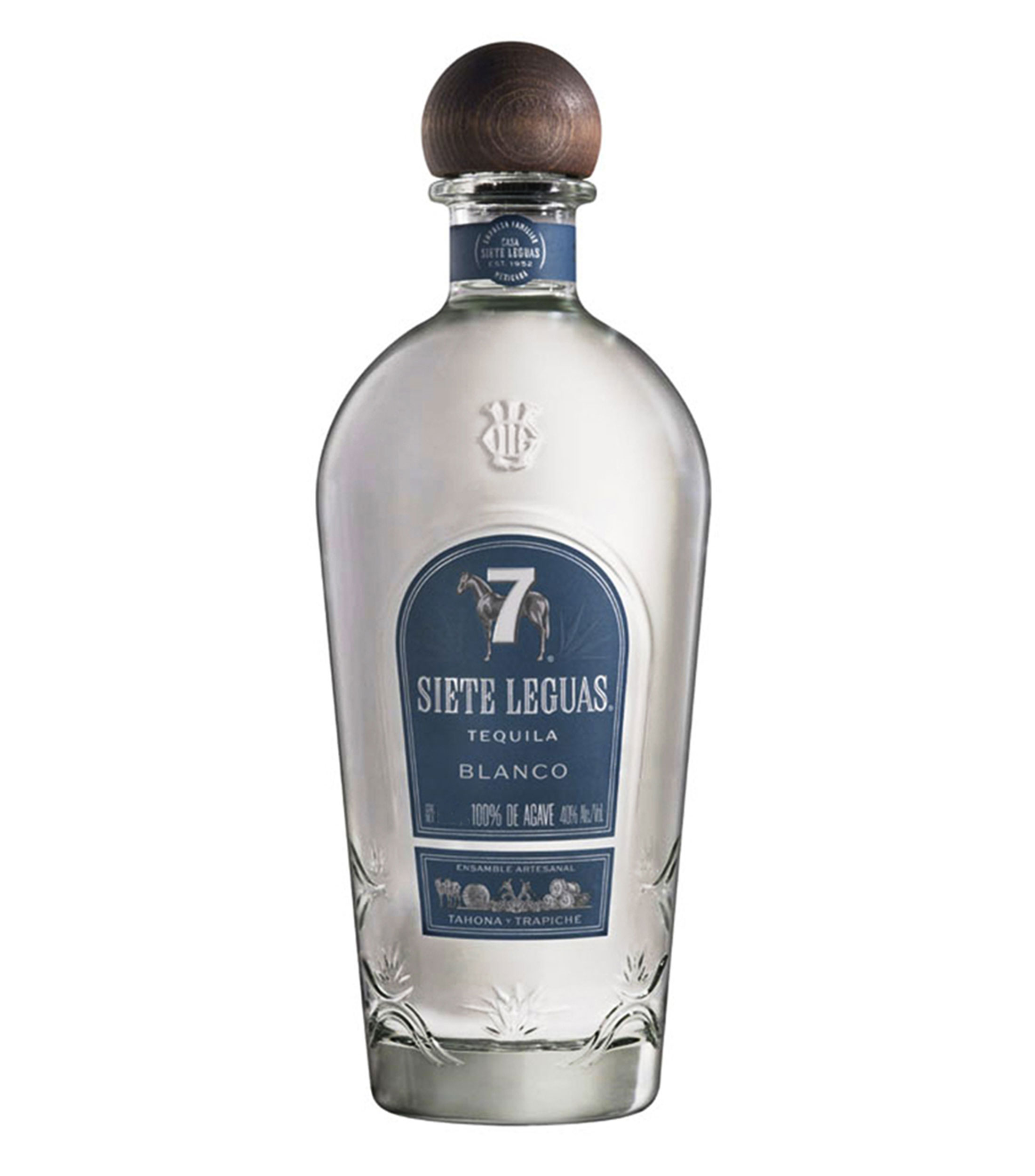 Tequila 7 leguas blanco, 1 L