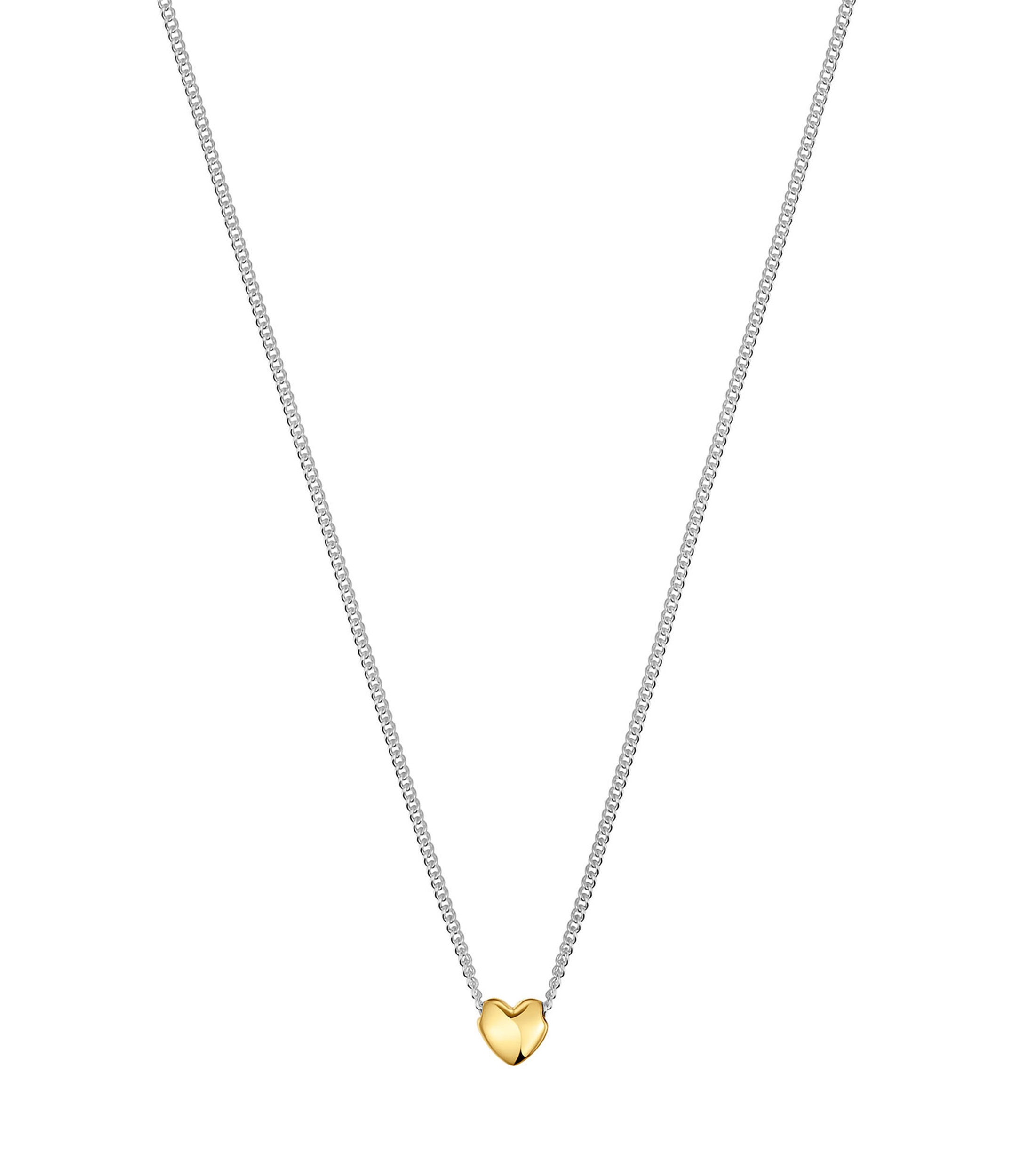 Collar My Other Half corazón en plata .925 Mujer