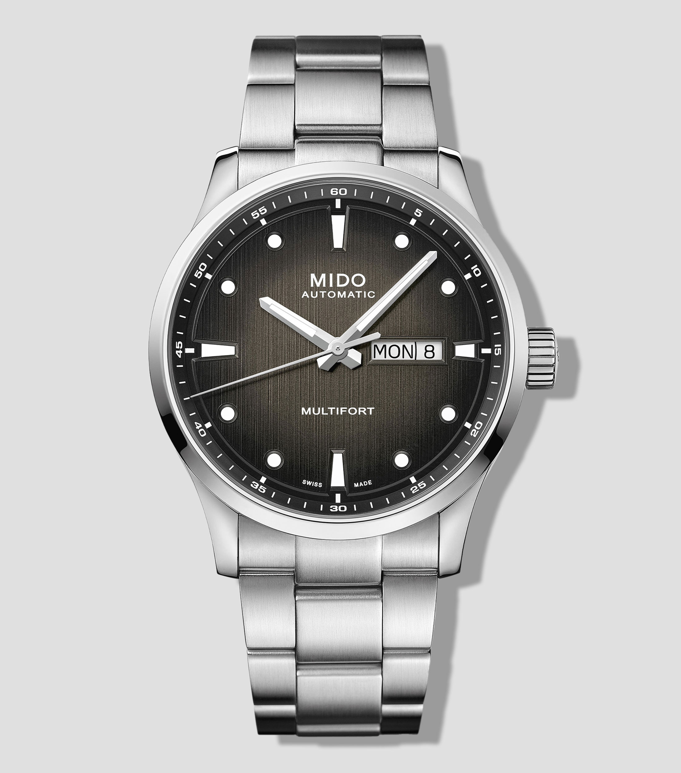 Reloj Unisex Multifort M, Casual plateado