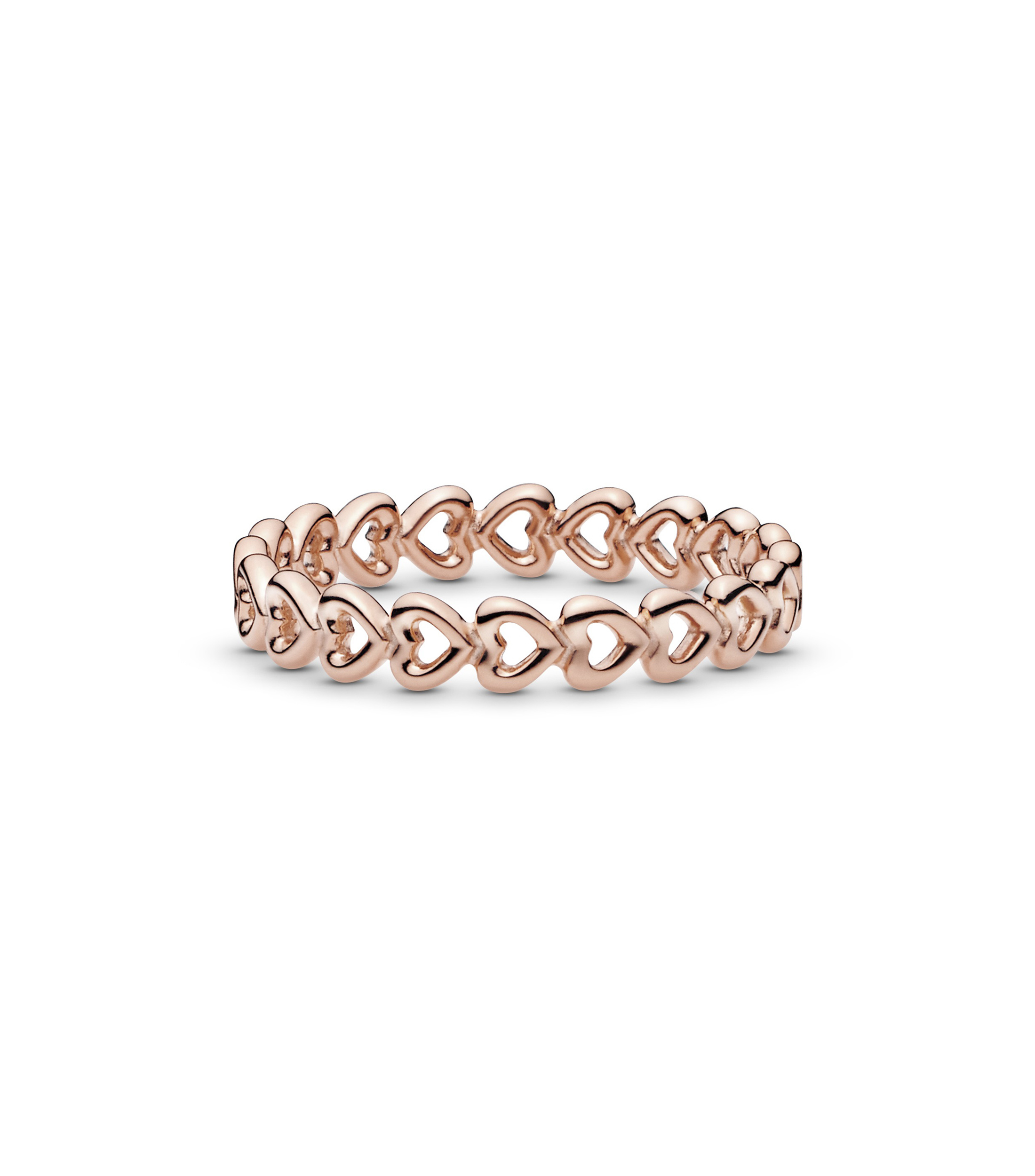 Anillo Banda de corazones Mujer Talla: 58