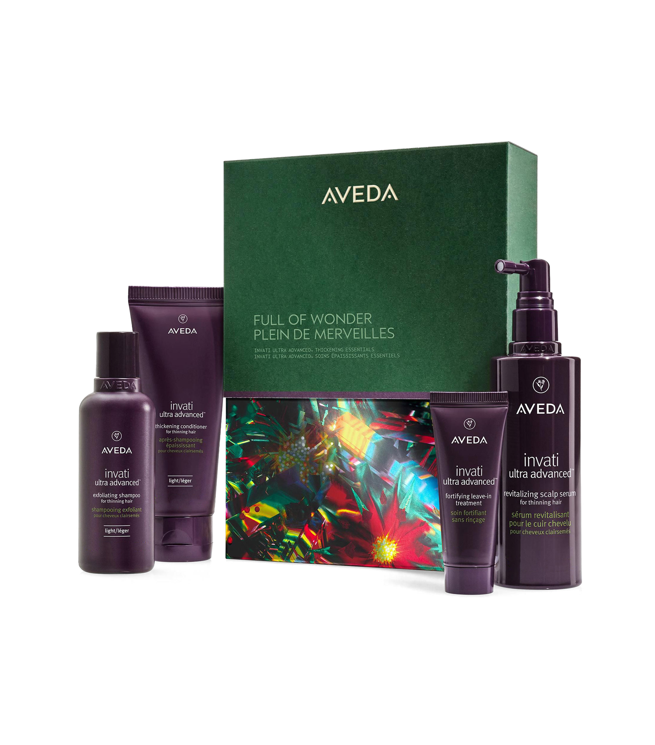 Set de engrosamiento y volumen para un cabello delgado a medio Mujer