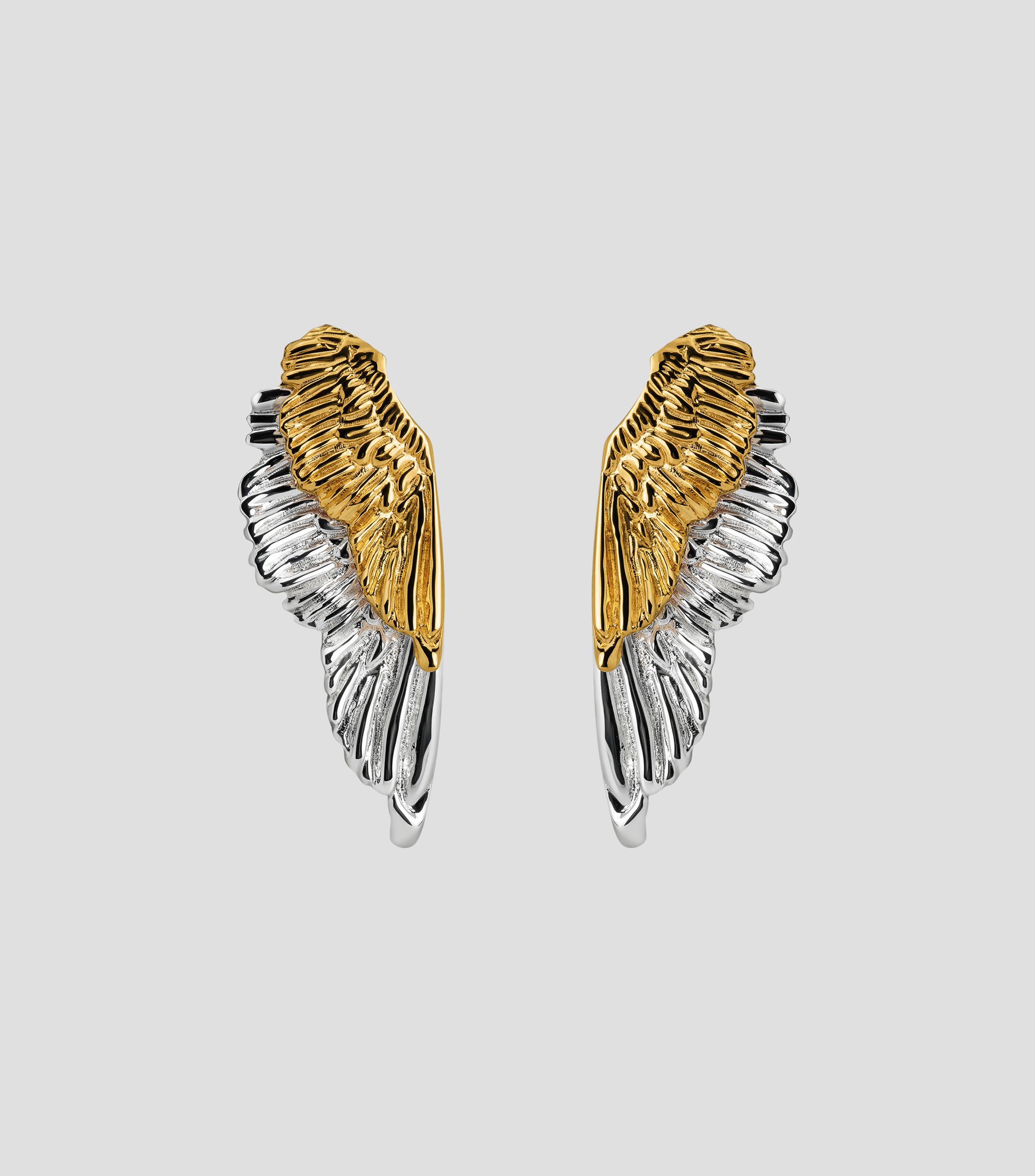 Aretes en plata Alas de Mexico Mujer