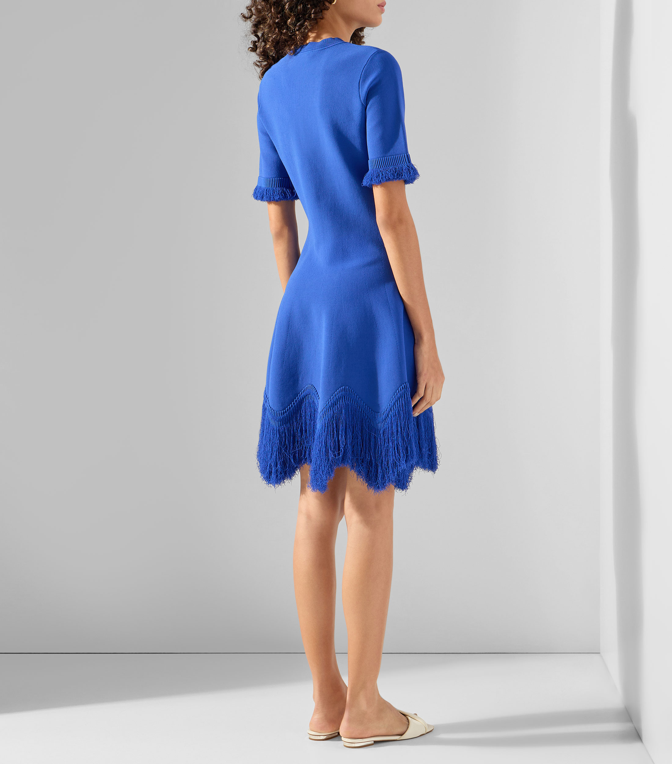 Vestido mini liso Vittoria Mujer
