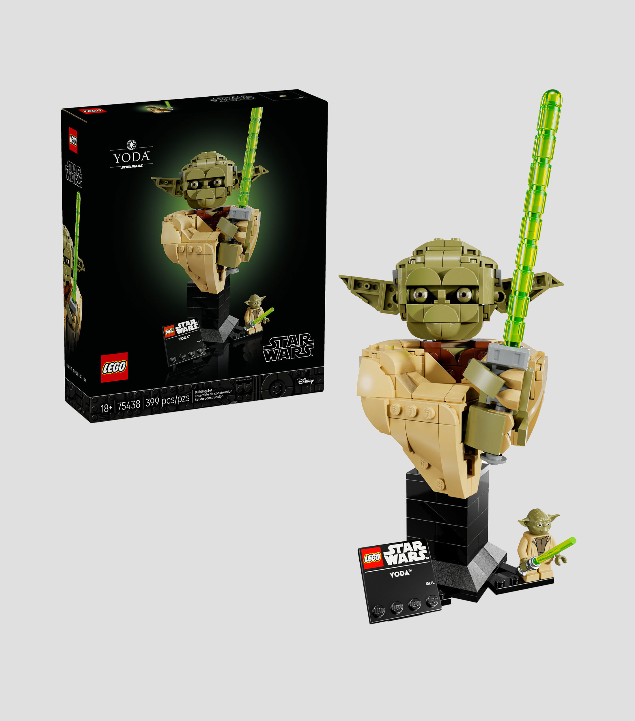 Lego Star Wars, Busto de Yoda