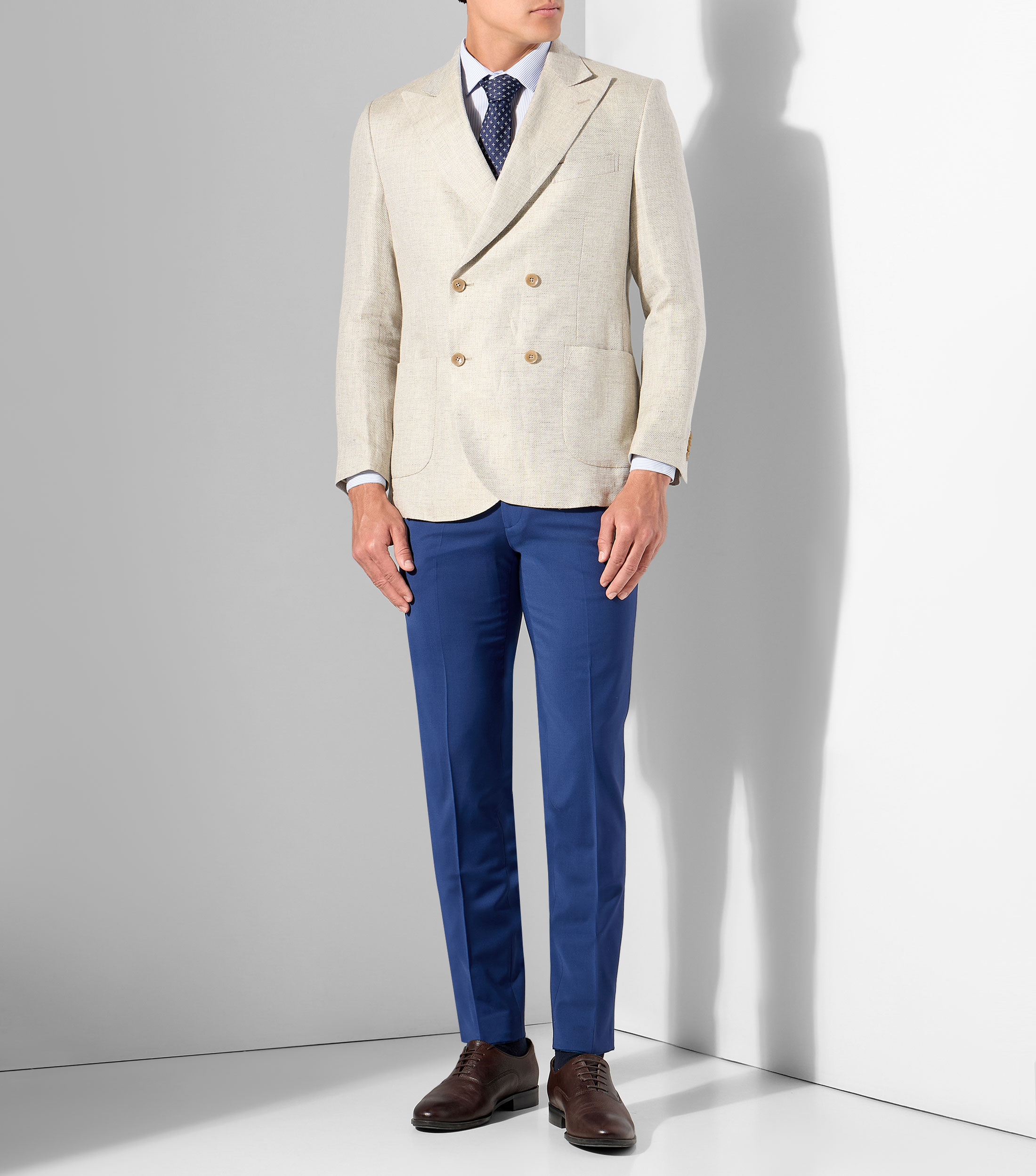 Blazer con líneas Hombre