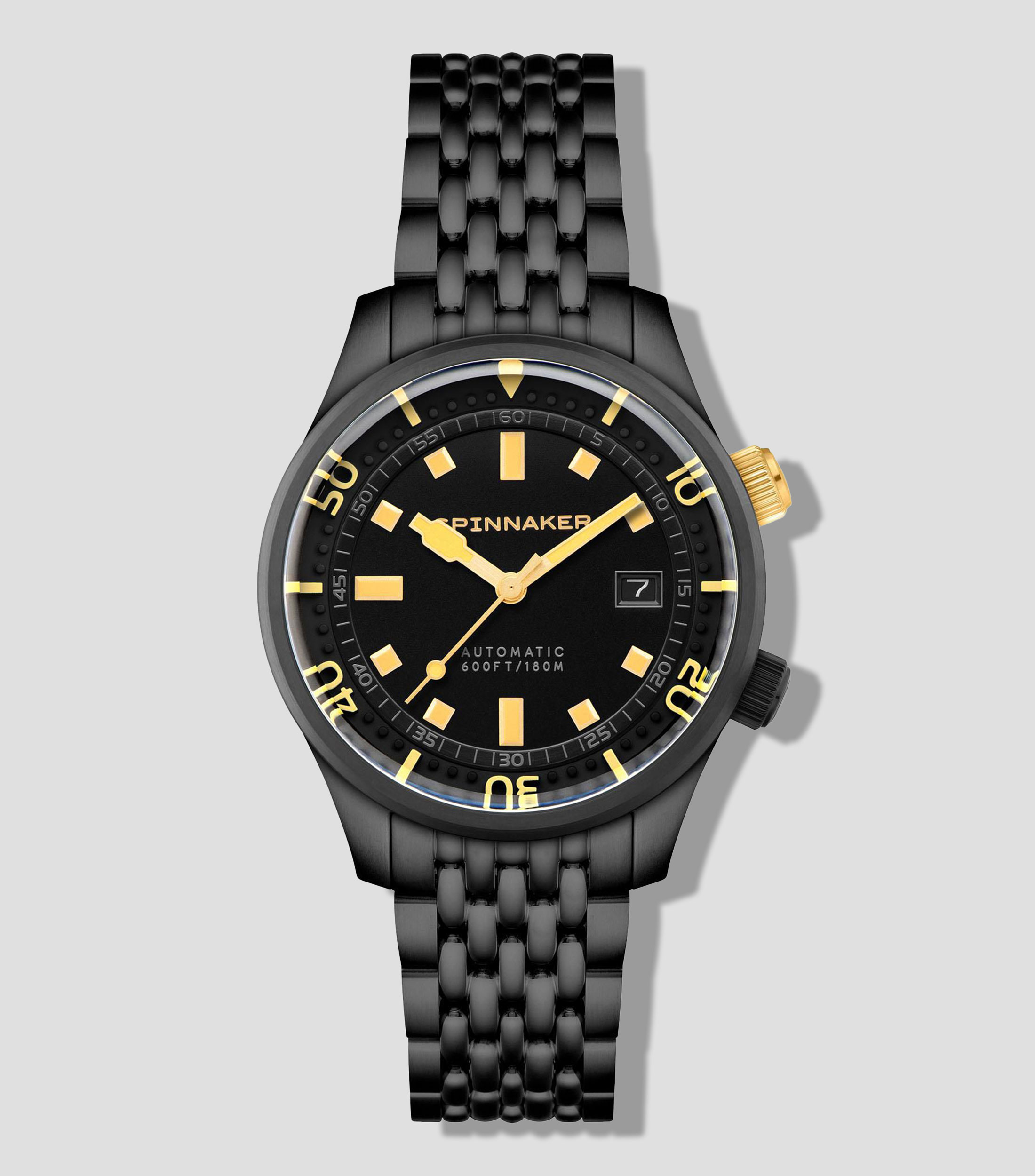 Reloj para Hombre Bradner casual, Negro