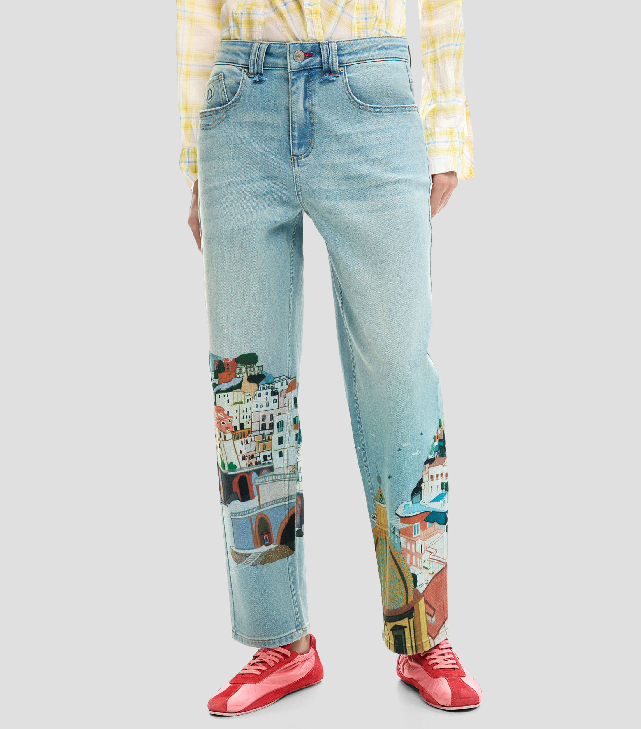 Jeans Amalfi Tapered Fit Mujer