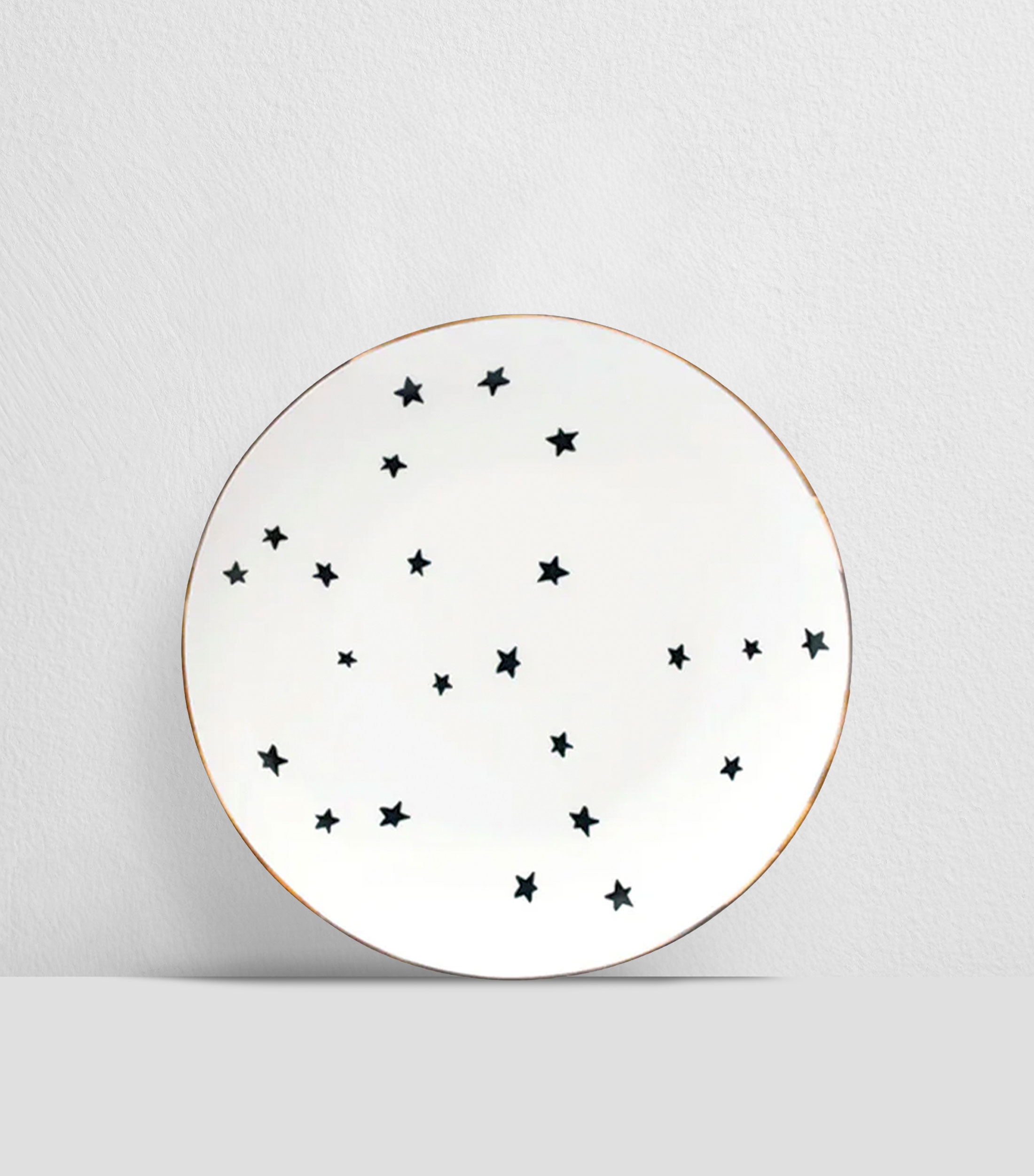 Set 4 Platos para pan Estrellas