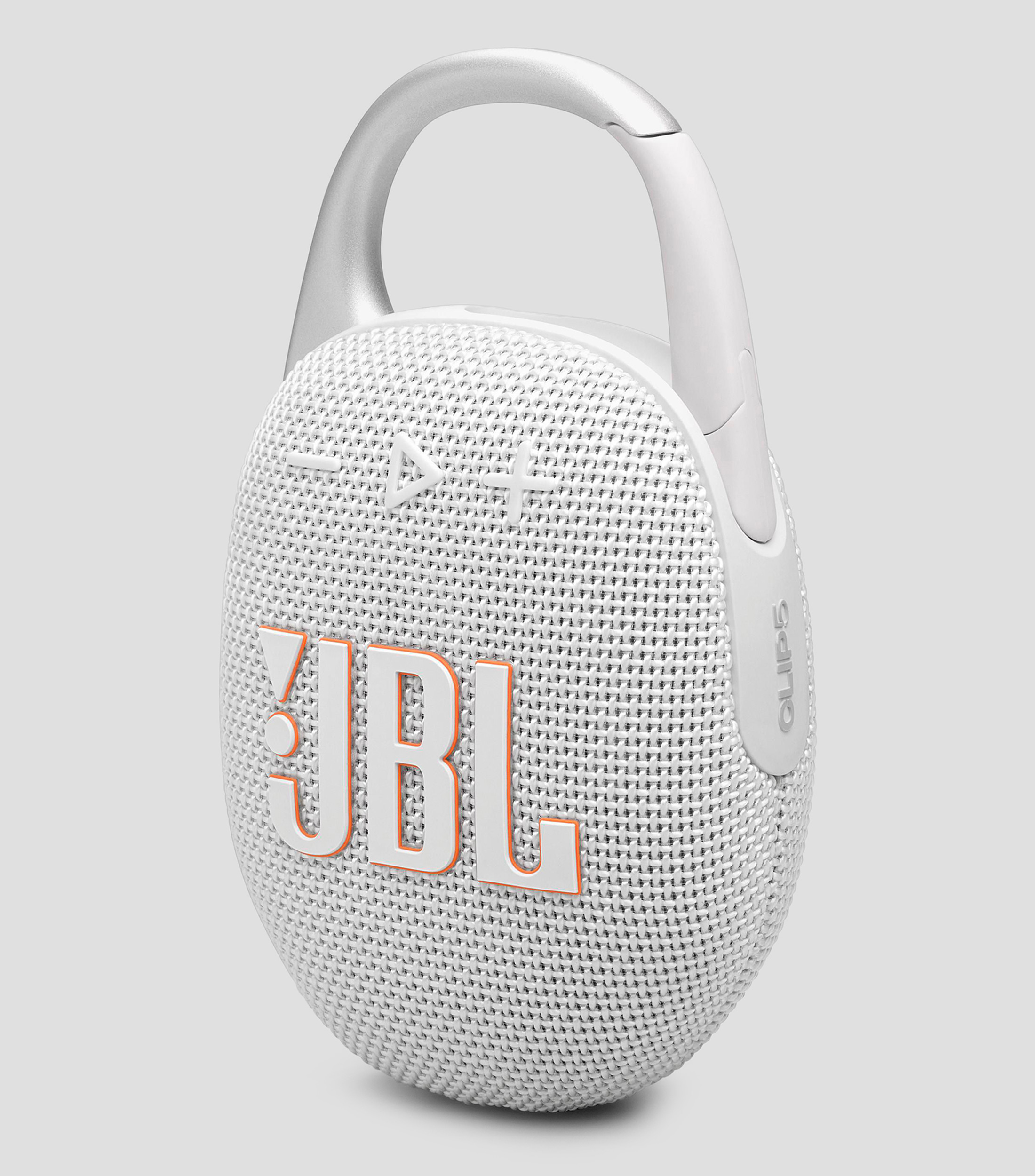 Bocina Portátil Inalámbrica Bluetooth Clip 5 Blanca
