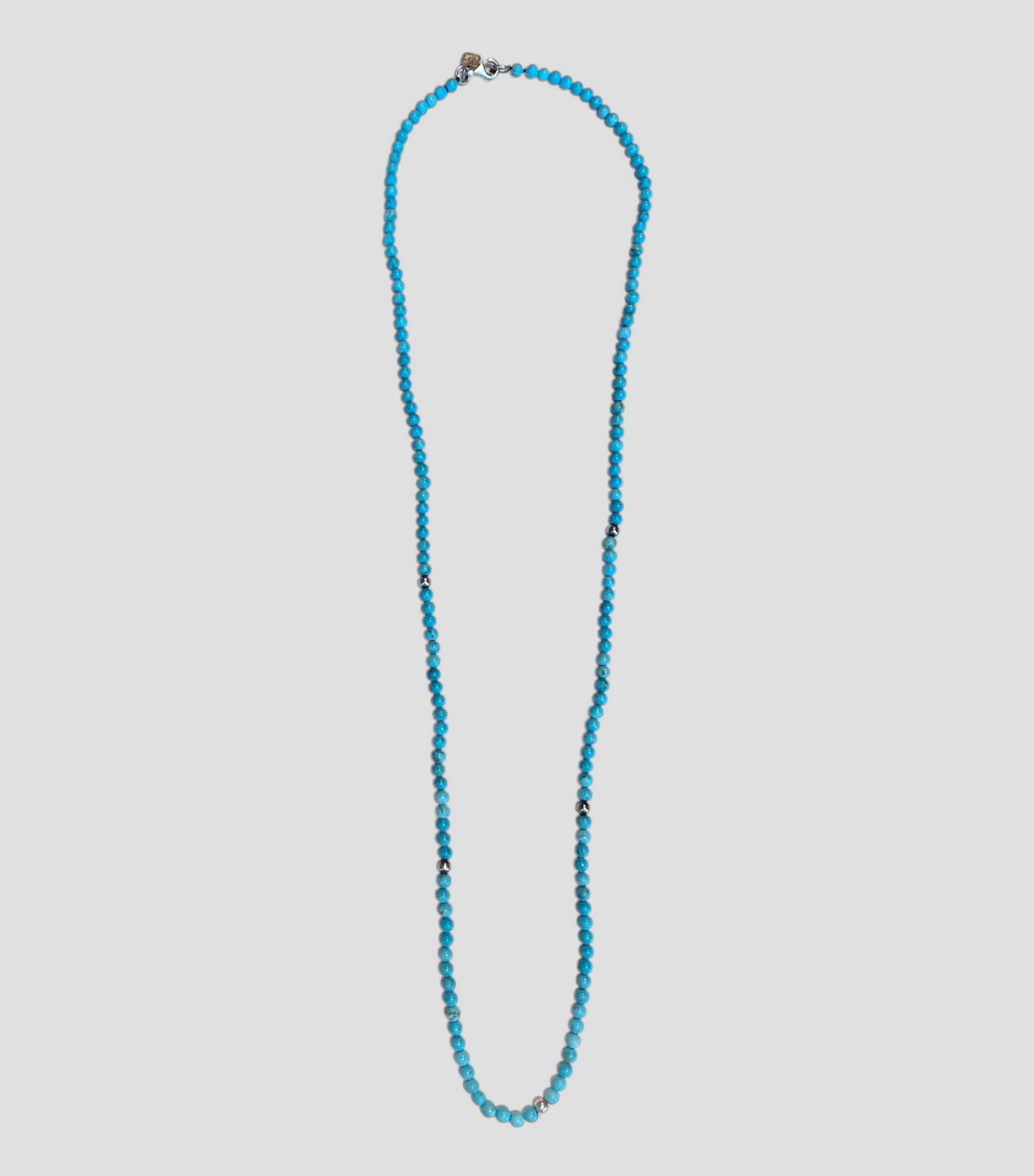 Collar Piedra Turquesa Hombre