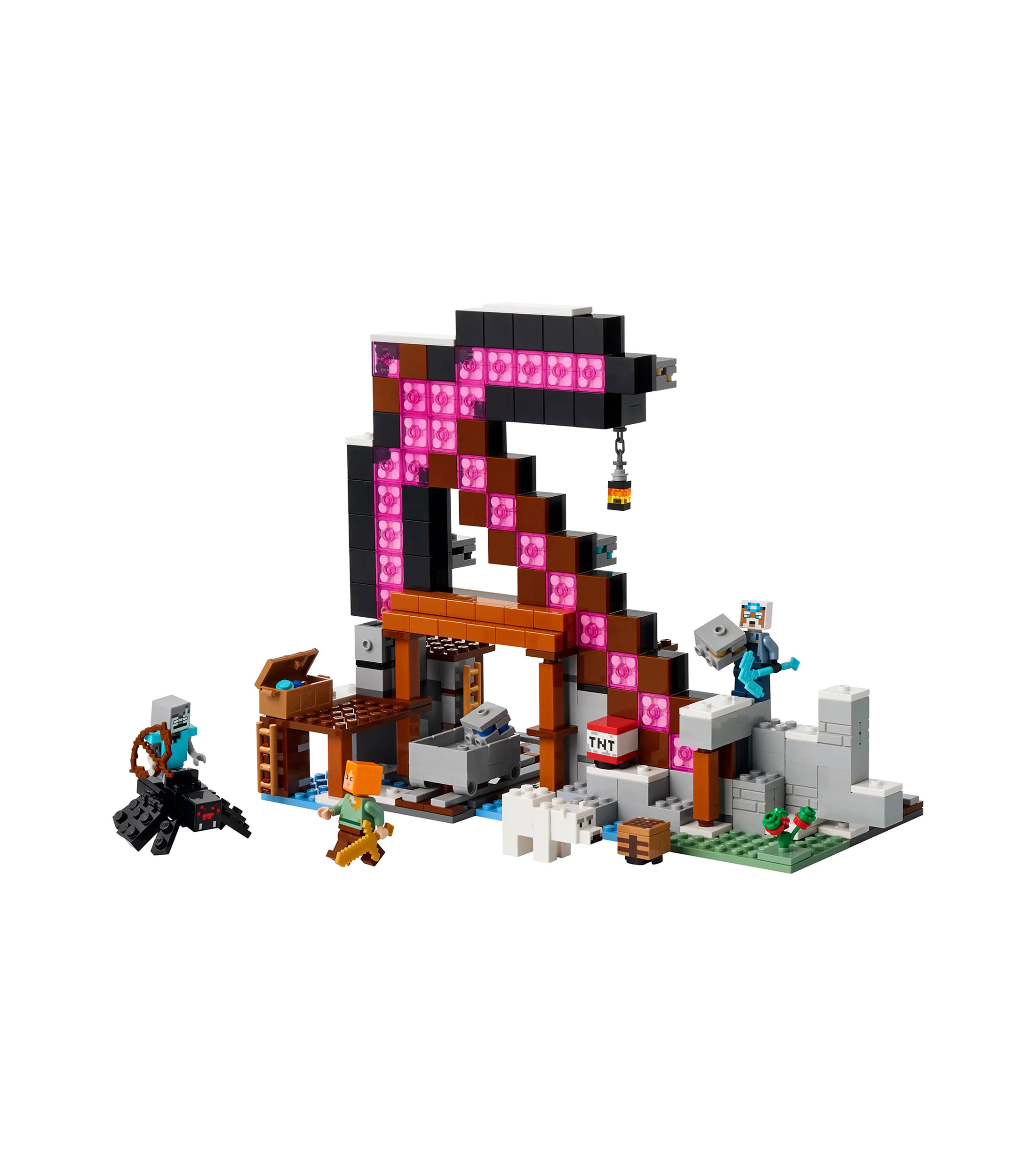 Lego Minecraft, La Mina del Pico 21277