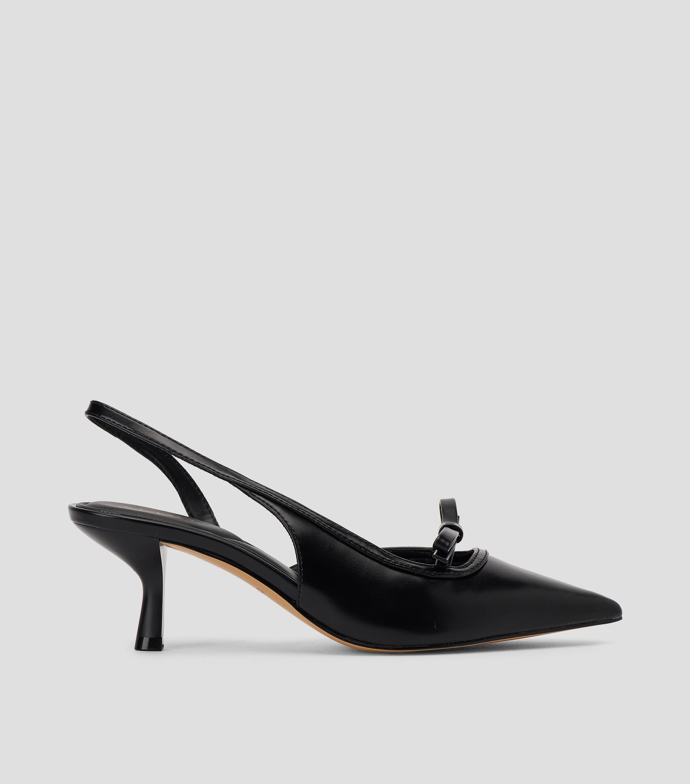 Zapatillas con tacón delgado de 6.5 cm Mujer