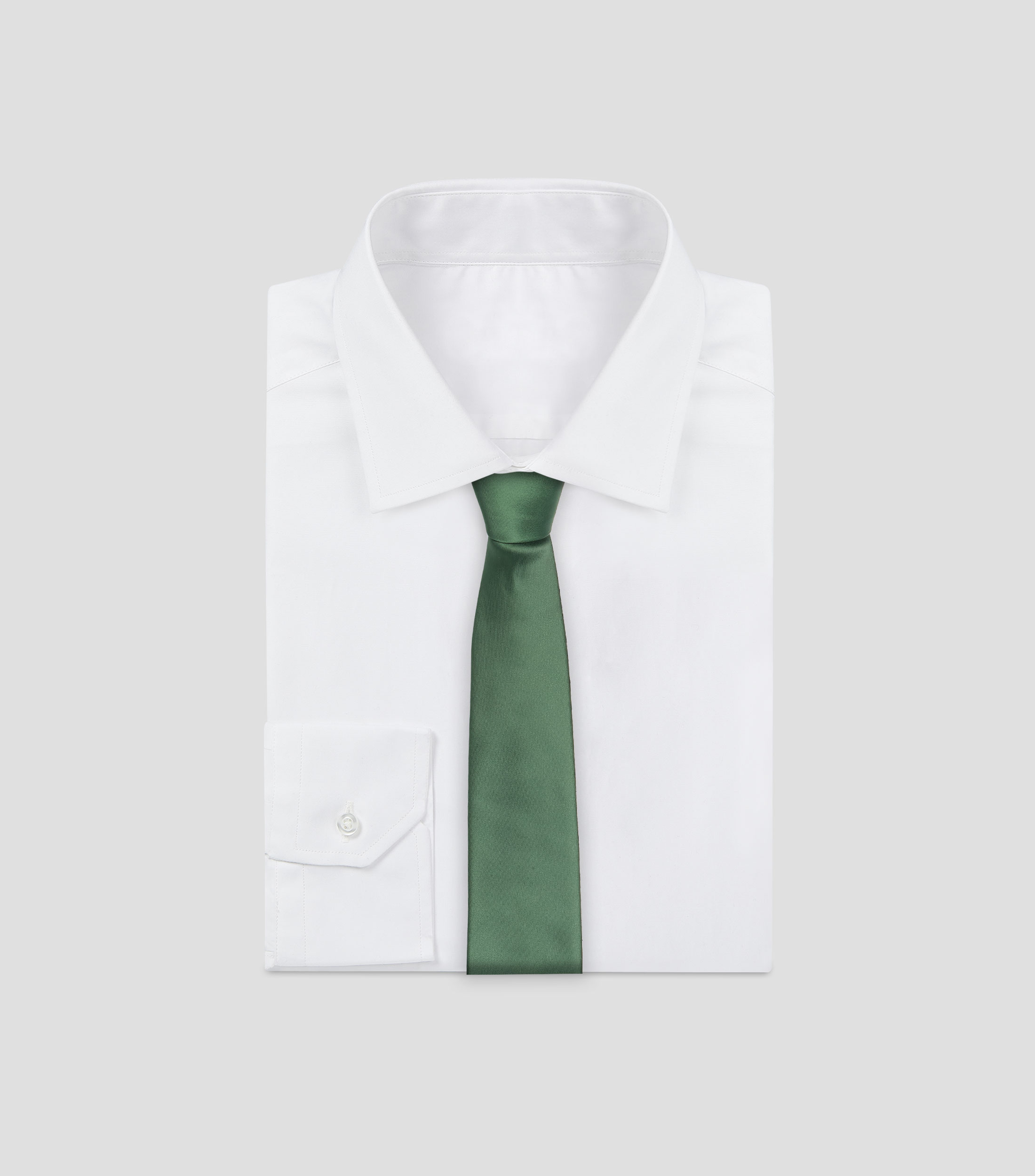 Corbata ancha lisa