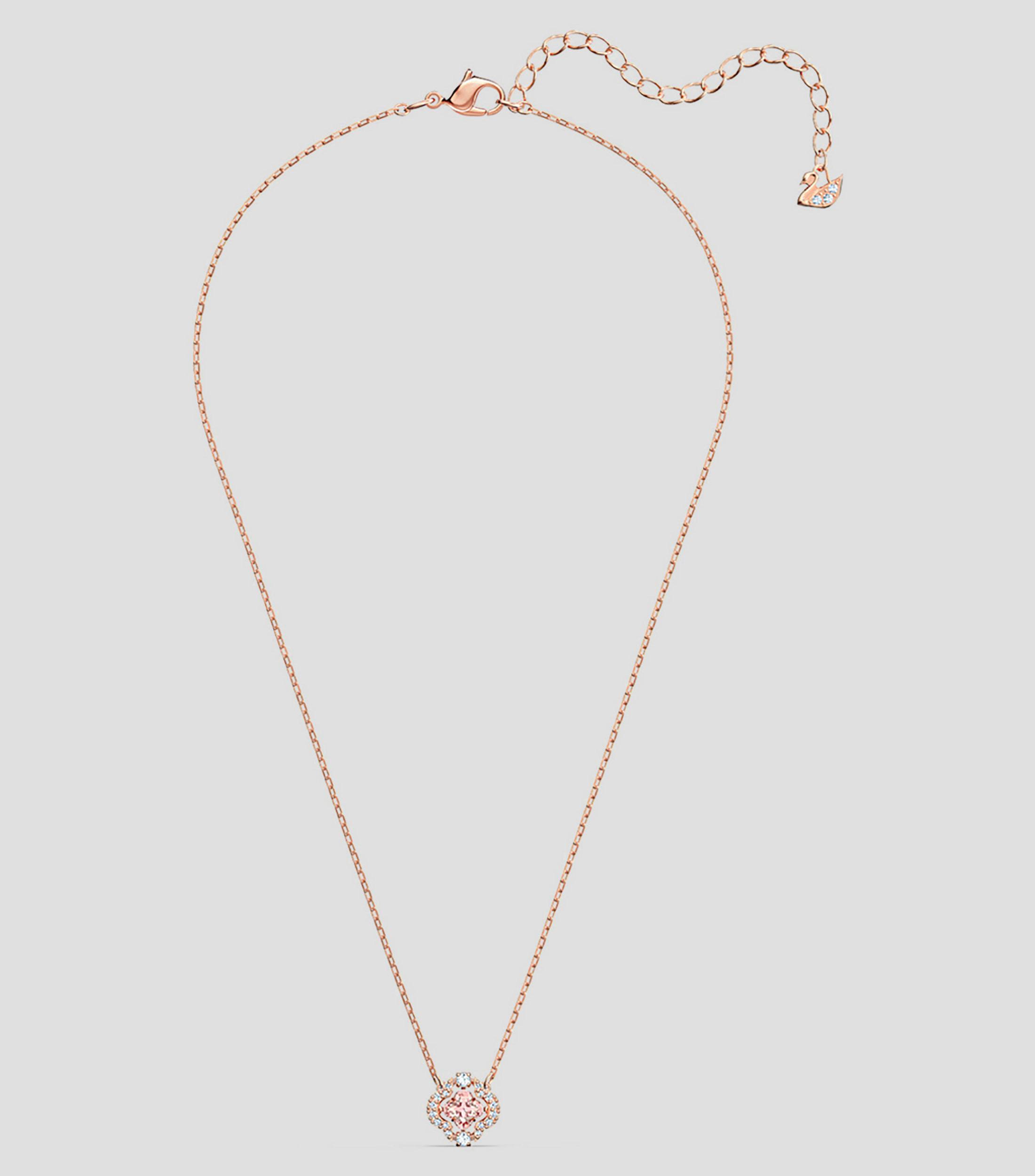 Set de collar y aretes Sparkling con cristales Mujer