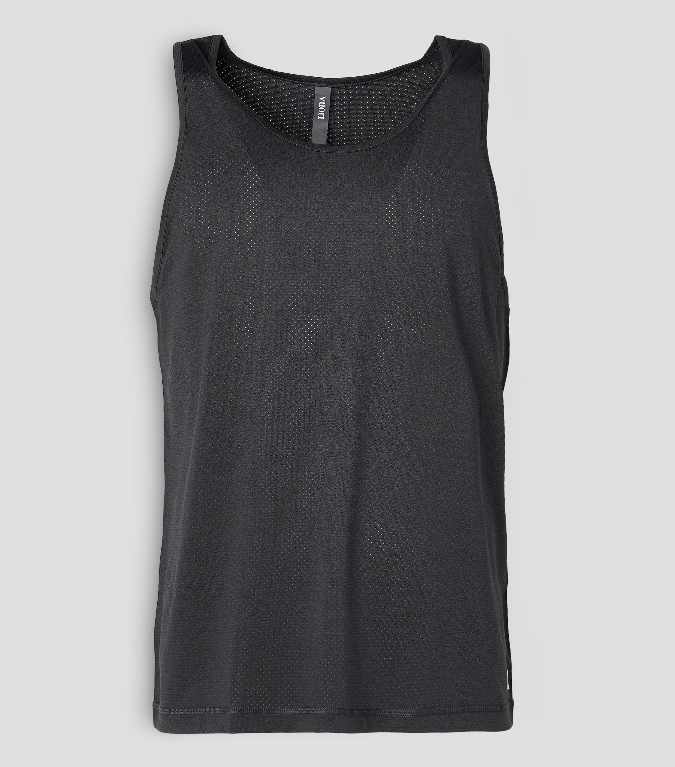 Playera cuello redondo sin mangas estampada Hombre