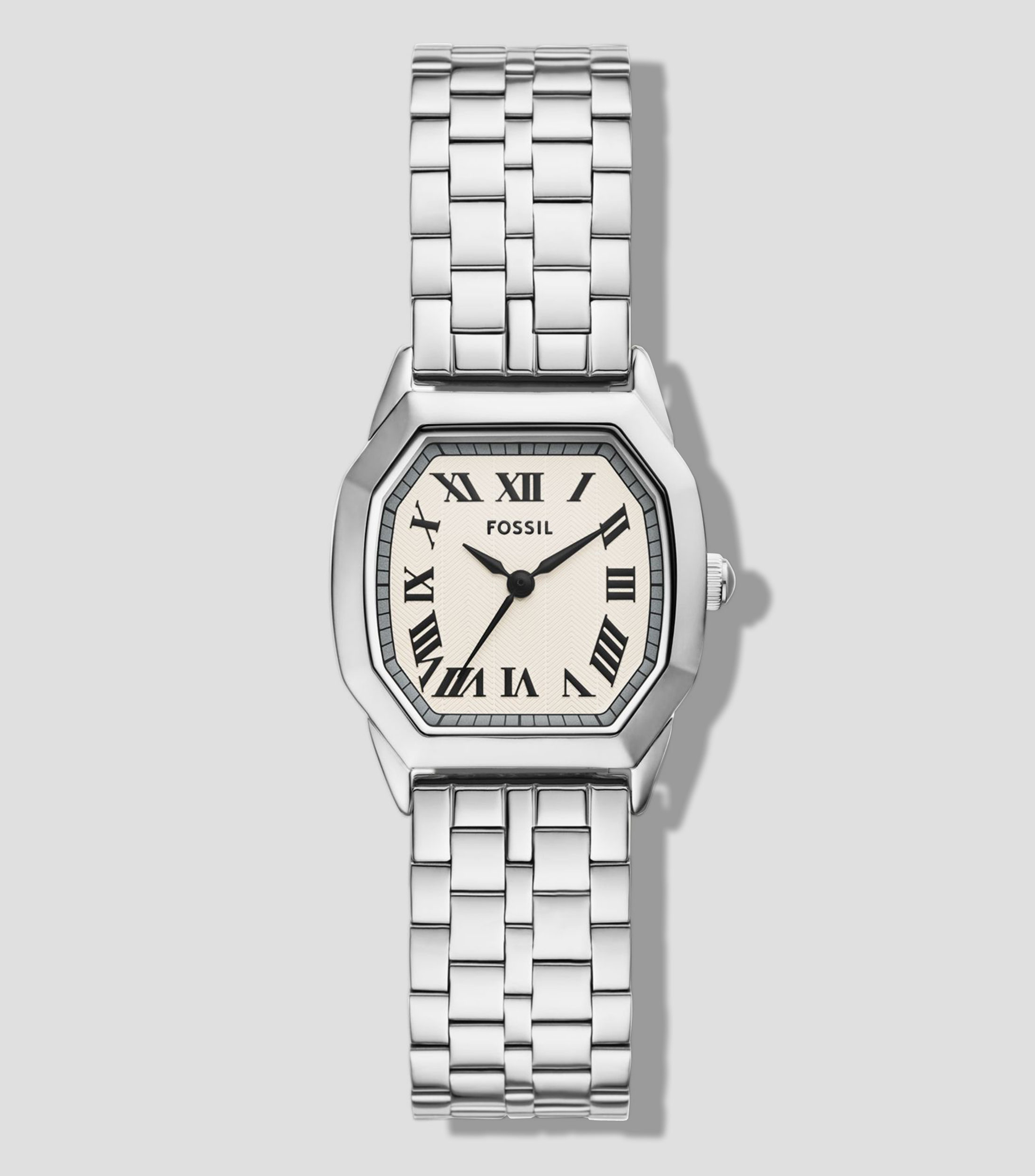 Reloj para Mujer Harlow Casual, Plateado, Blanco