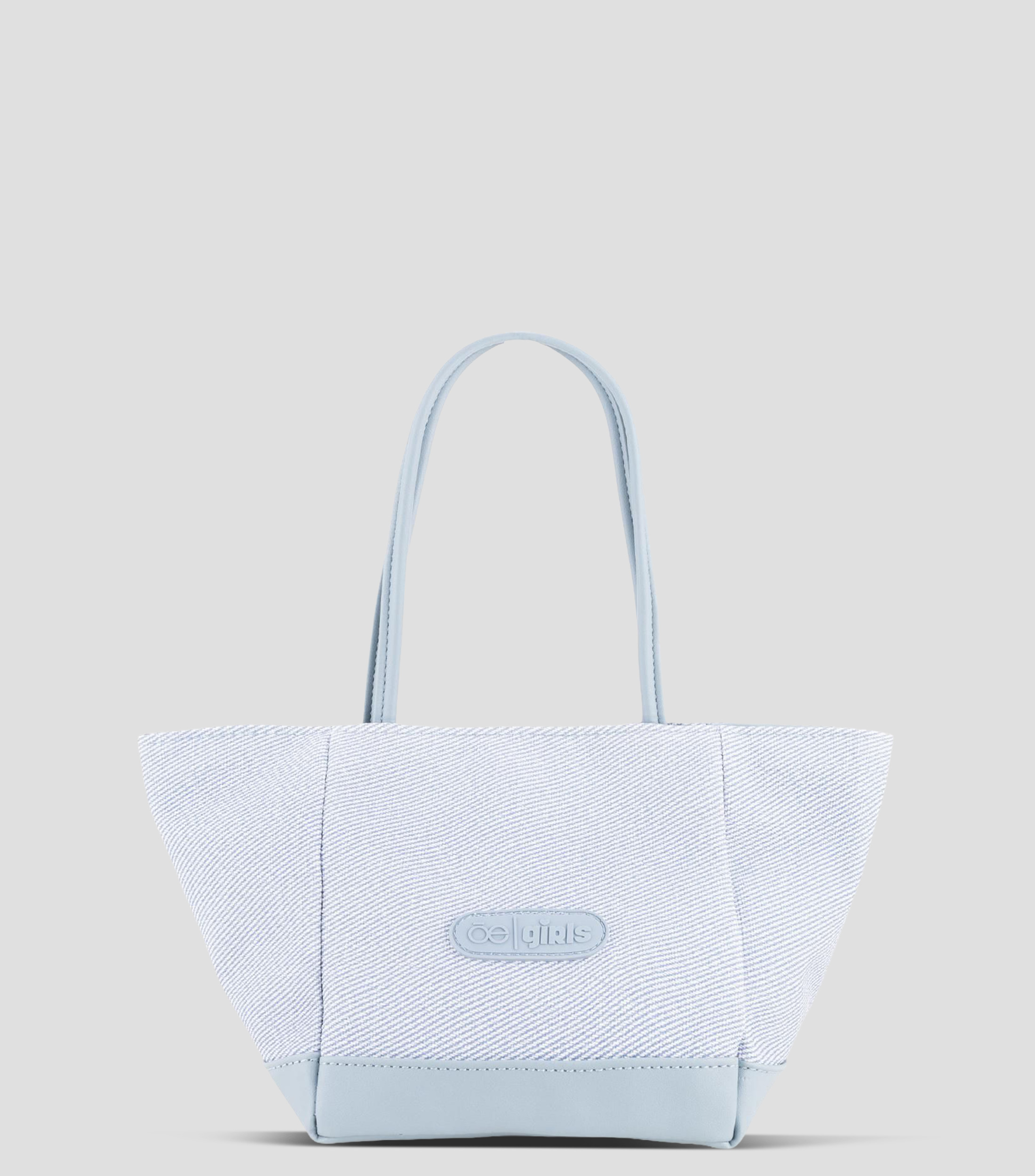 Bolsa tote azul lisa Niña