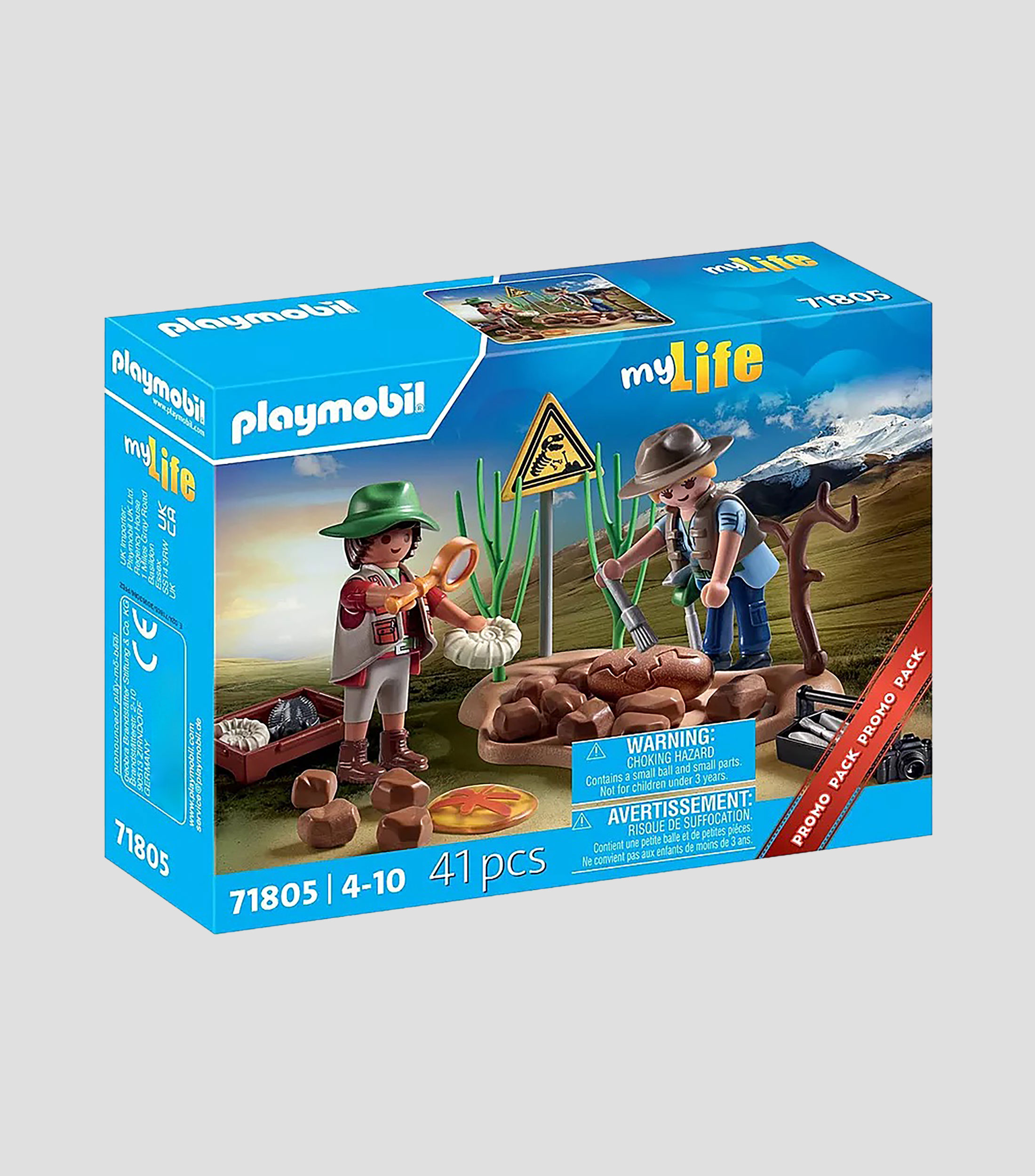 Playset Excavación paleontológica