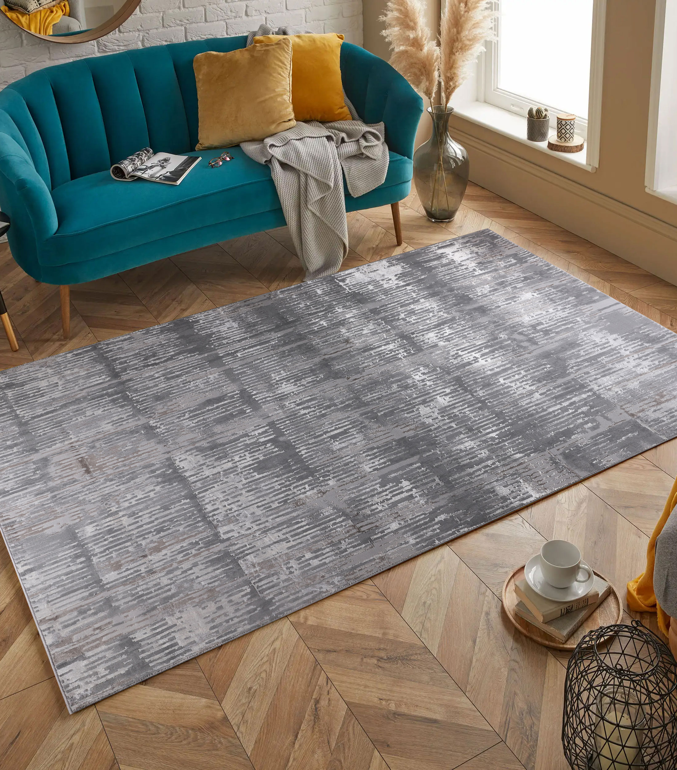 Tapete decorativo New Flo 8001 D en poliéster 340 x 240 cm