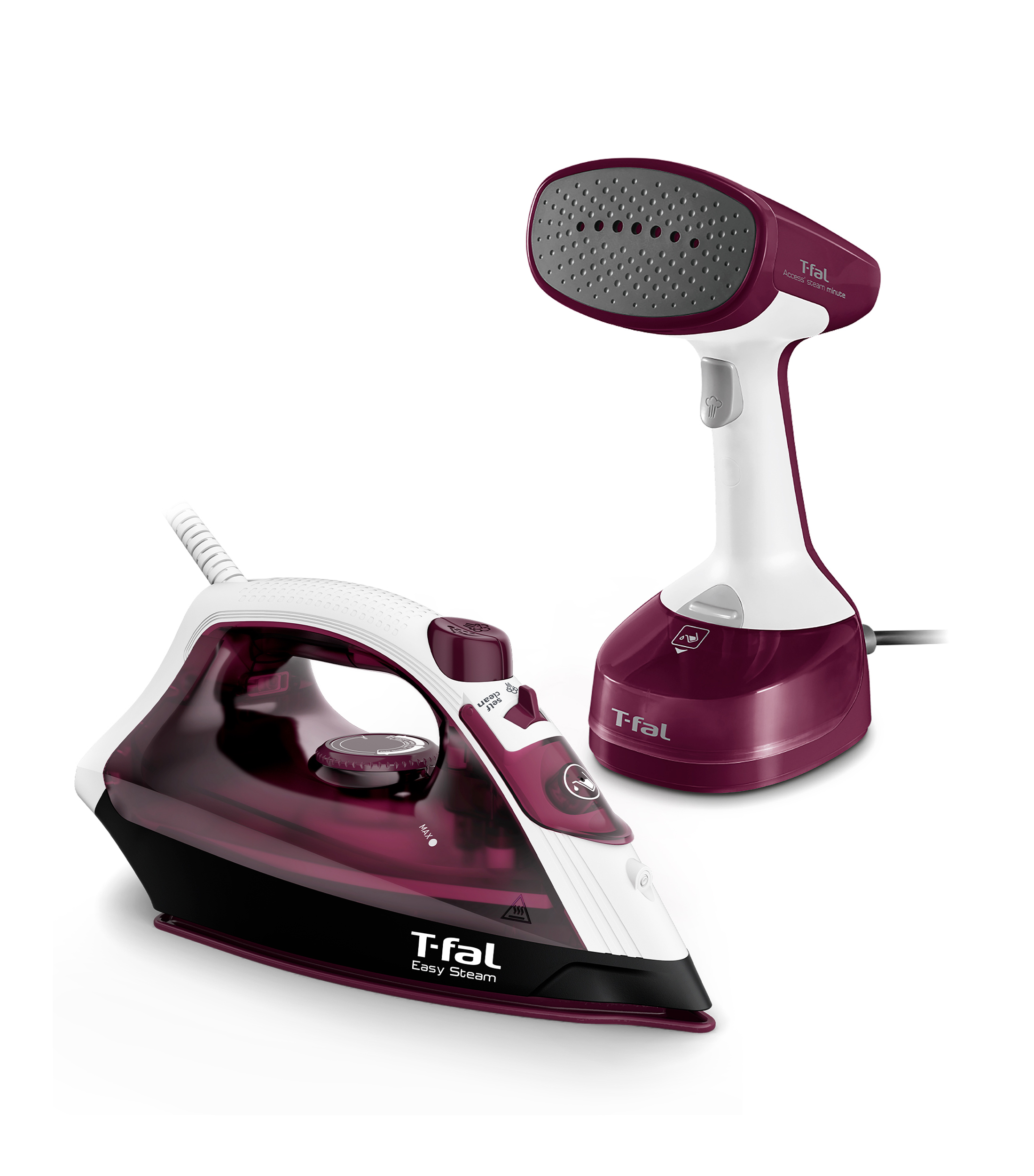 Tfal Plancha de Vapor Easy Steam + Cepillo de Vapor Access Steam