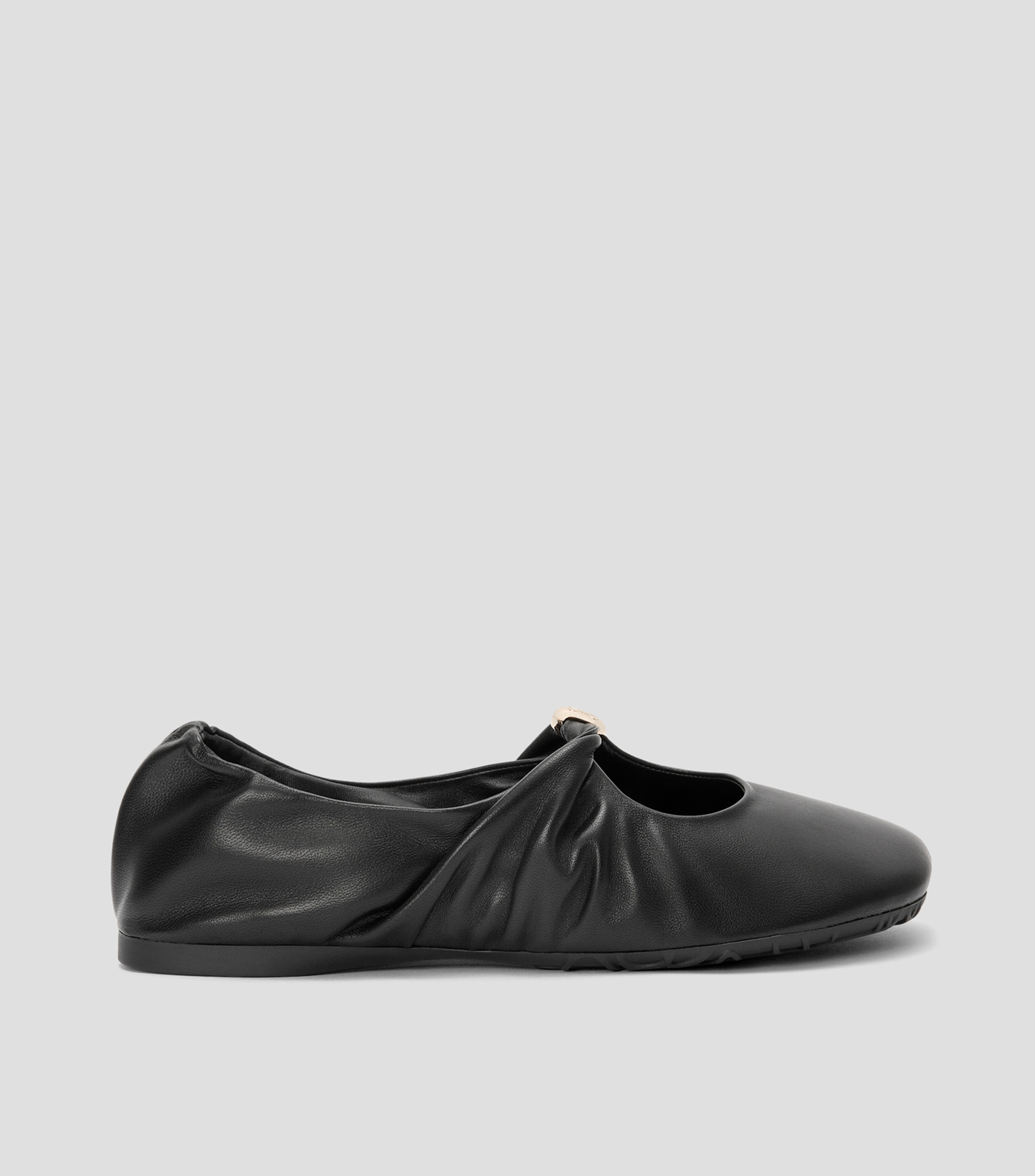 Flats Pebble Soft en piel napa de cordero Mujer